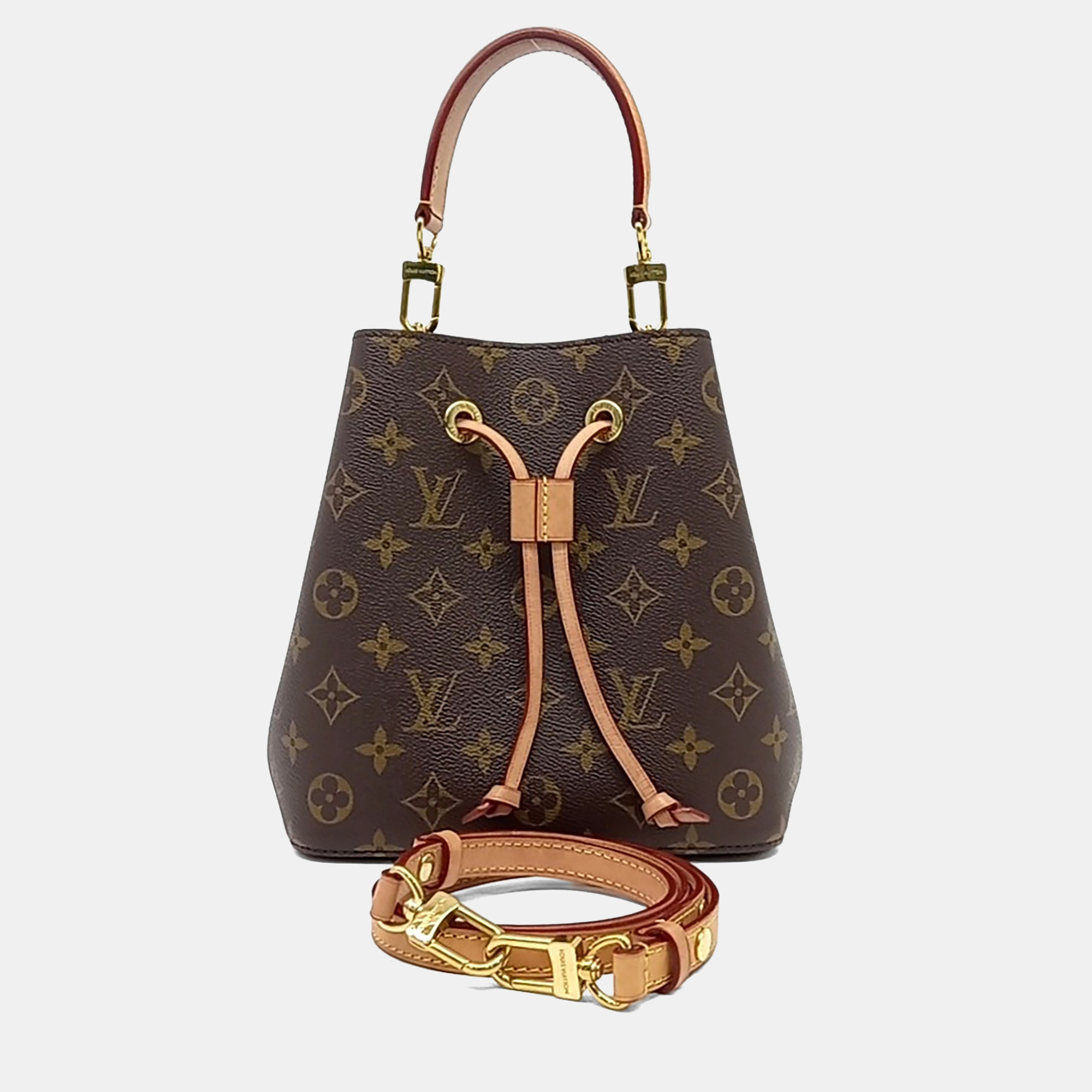 

Louis Vuitton Brown Coated Canvas Monogram Neonoe BB