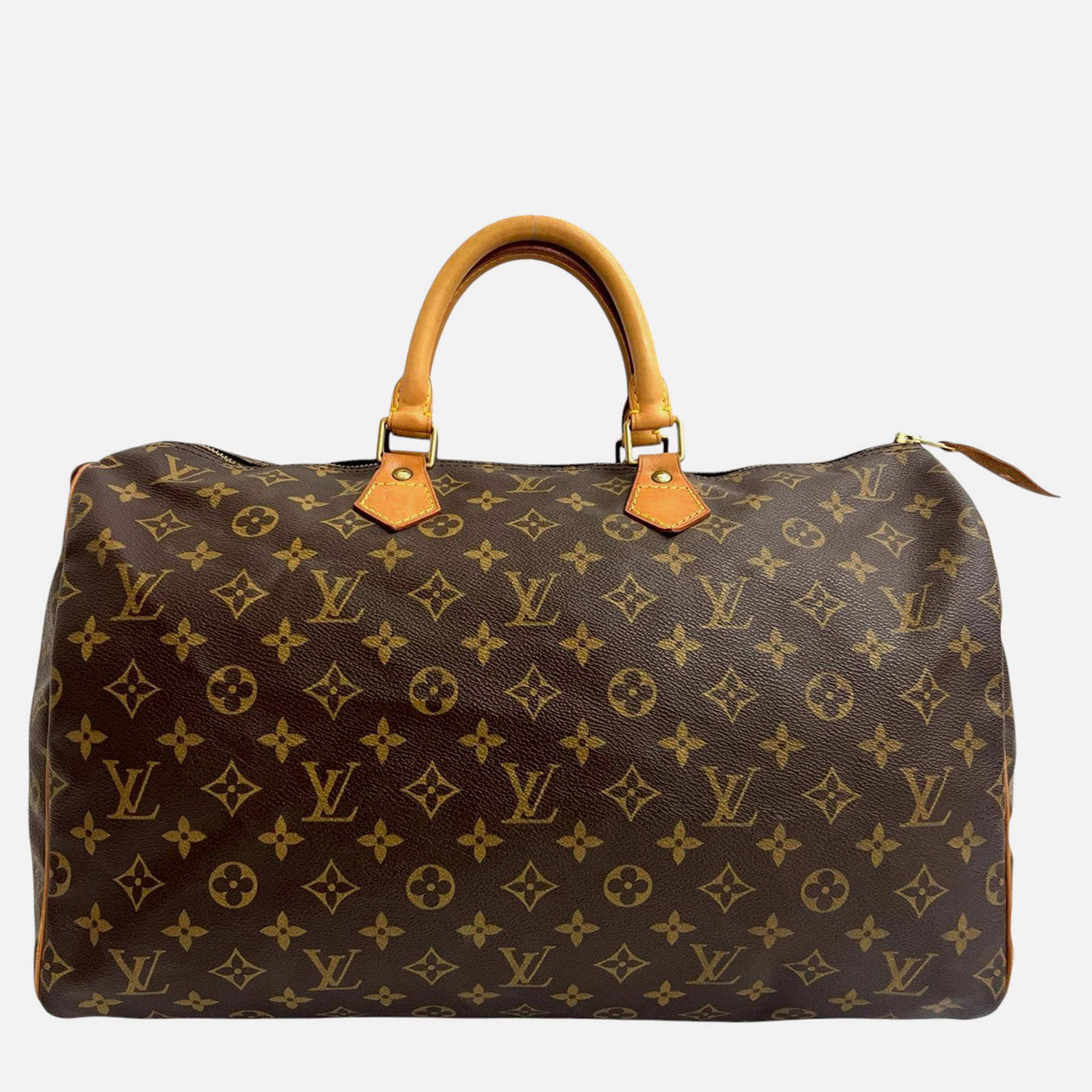 

Louis Vuitton Brown Monogram Speedy 40