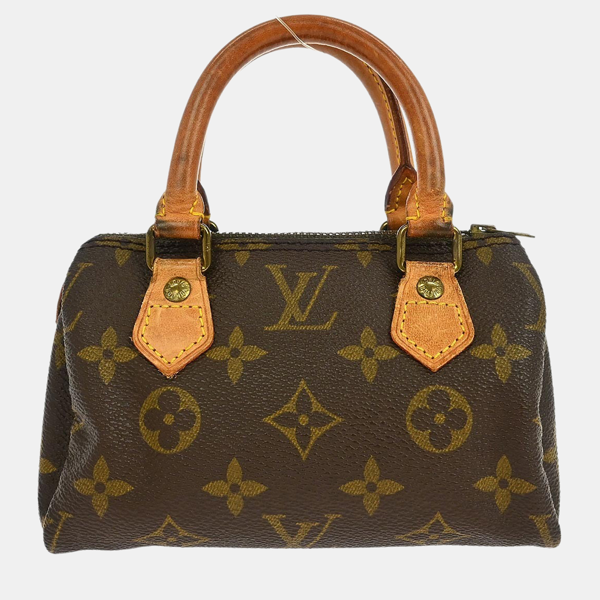

Louis Vuitton Brown Monogram Mini Speedy Handbag