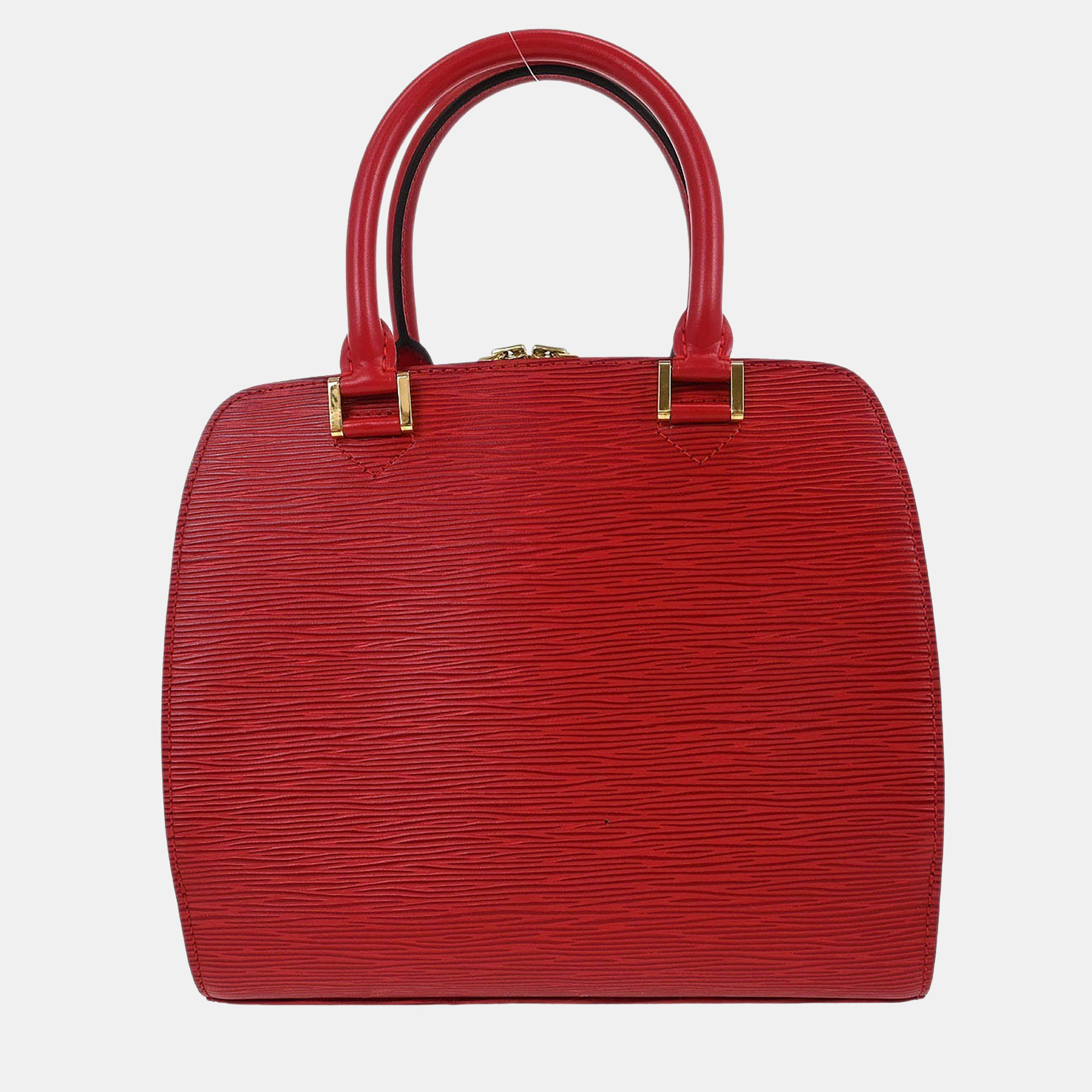 

Louis Vuitton Red Epi Pont Neuf Handbag