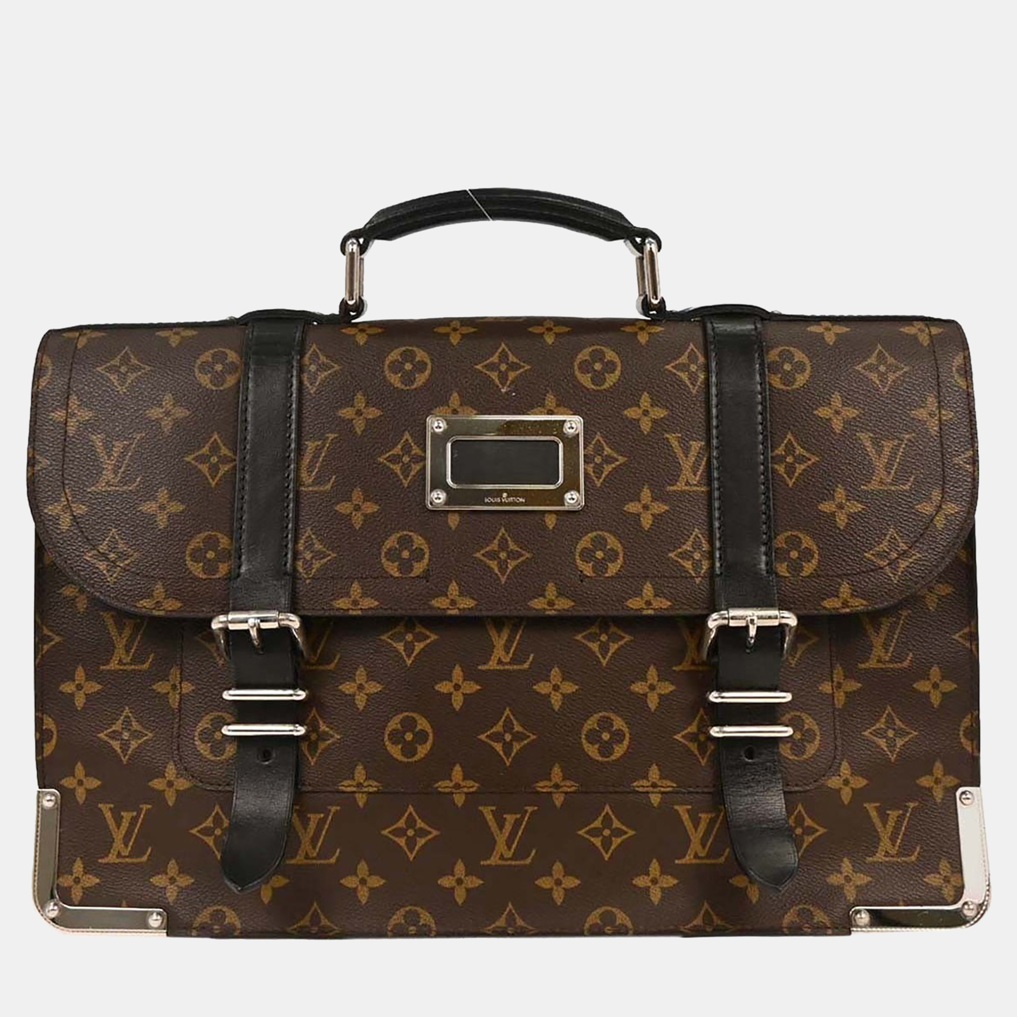 

Louis Vuitton Monogram Macassar Rally Handbag, Brown