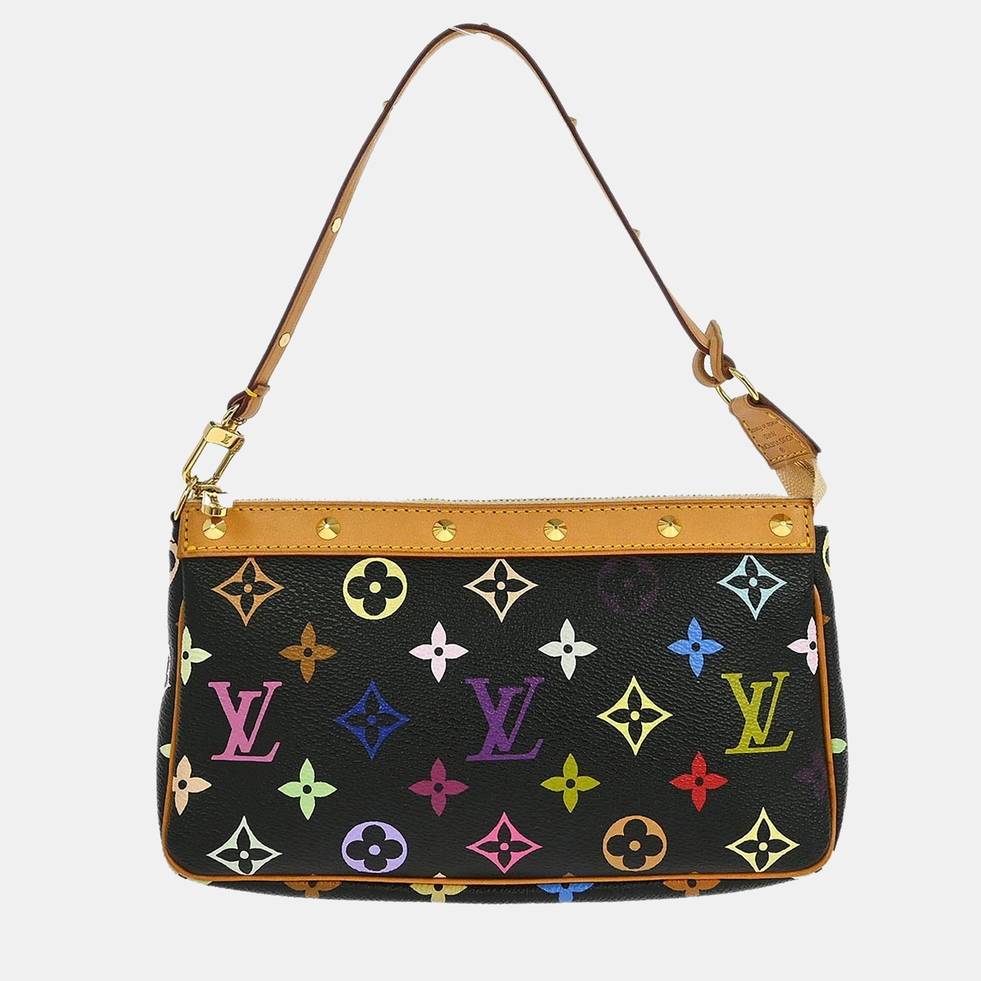 

Louis Vuitton Black Multicolor Pochette Accessoires