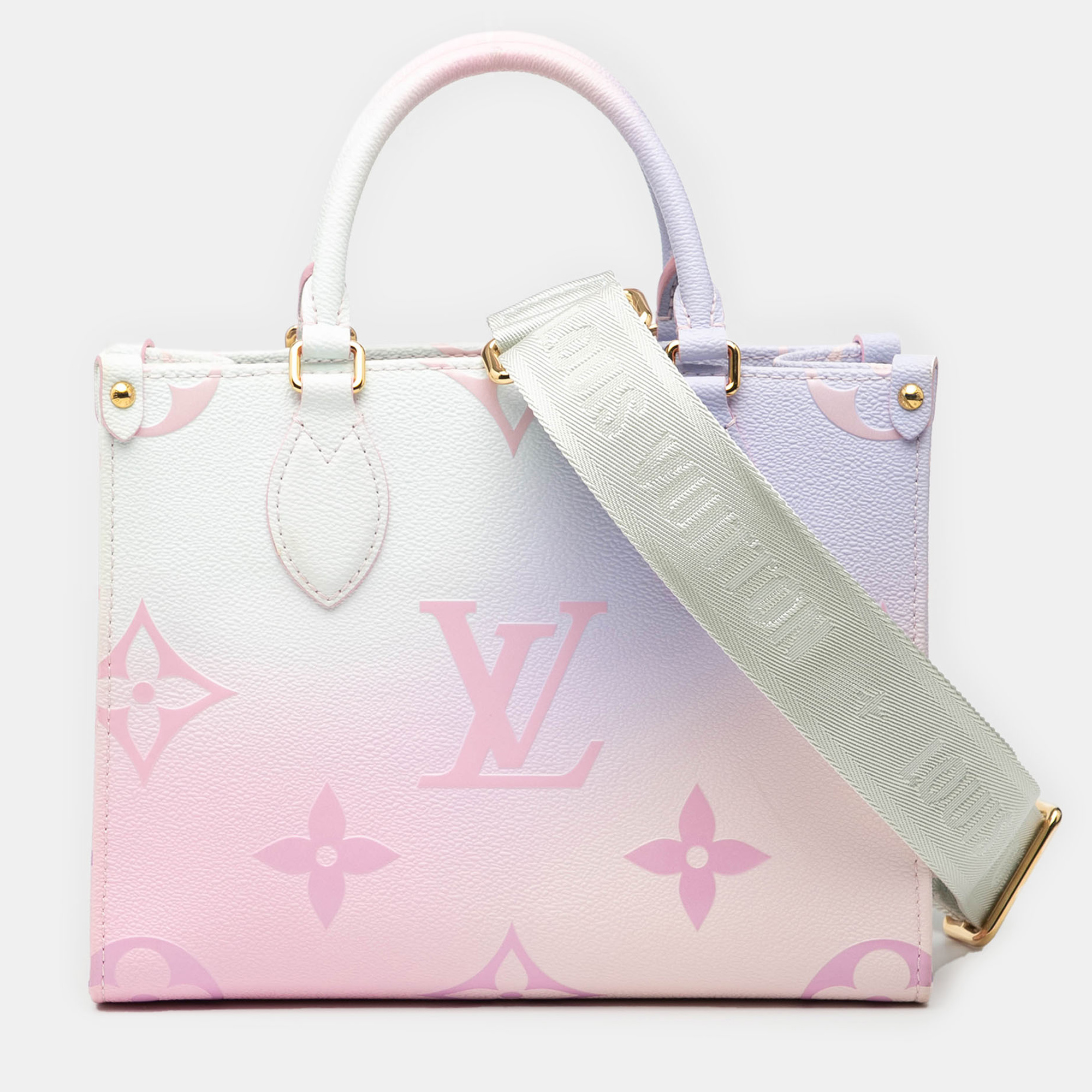 

Louis Vuitton Pink Monogram Giant Spring in the City OnTheGo Tote PM