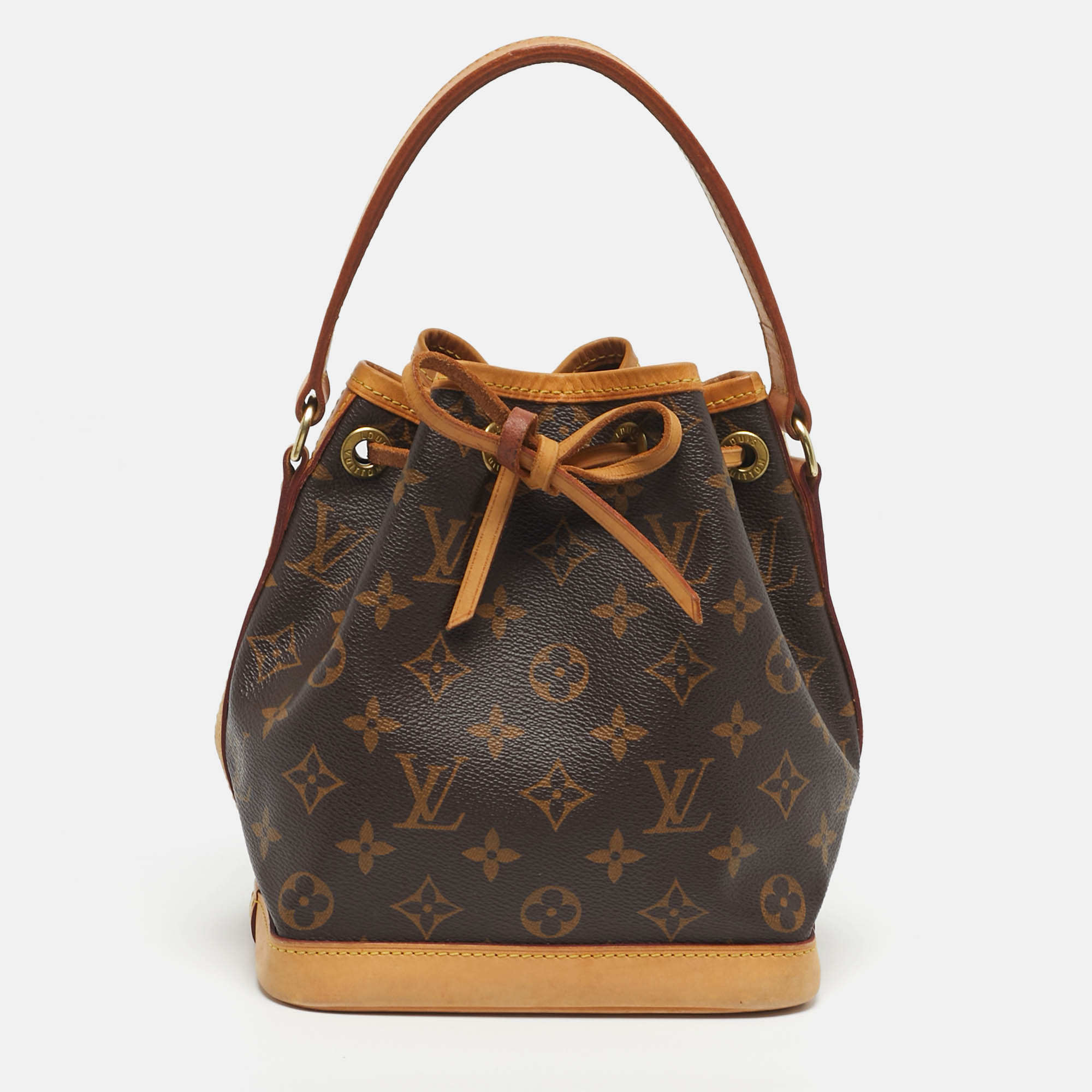 

Louis Vuitton Noe Mini Monogram Canvas Bag, Brown