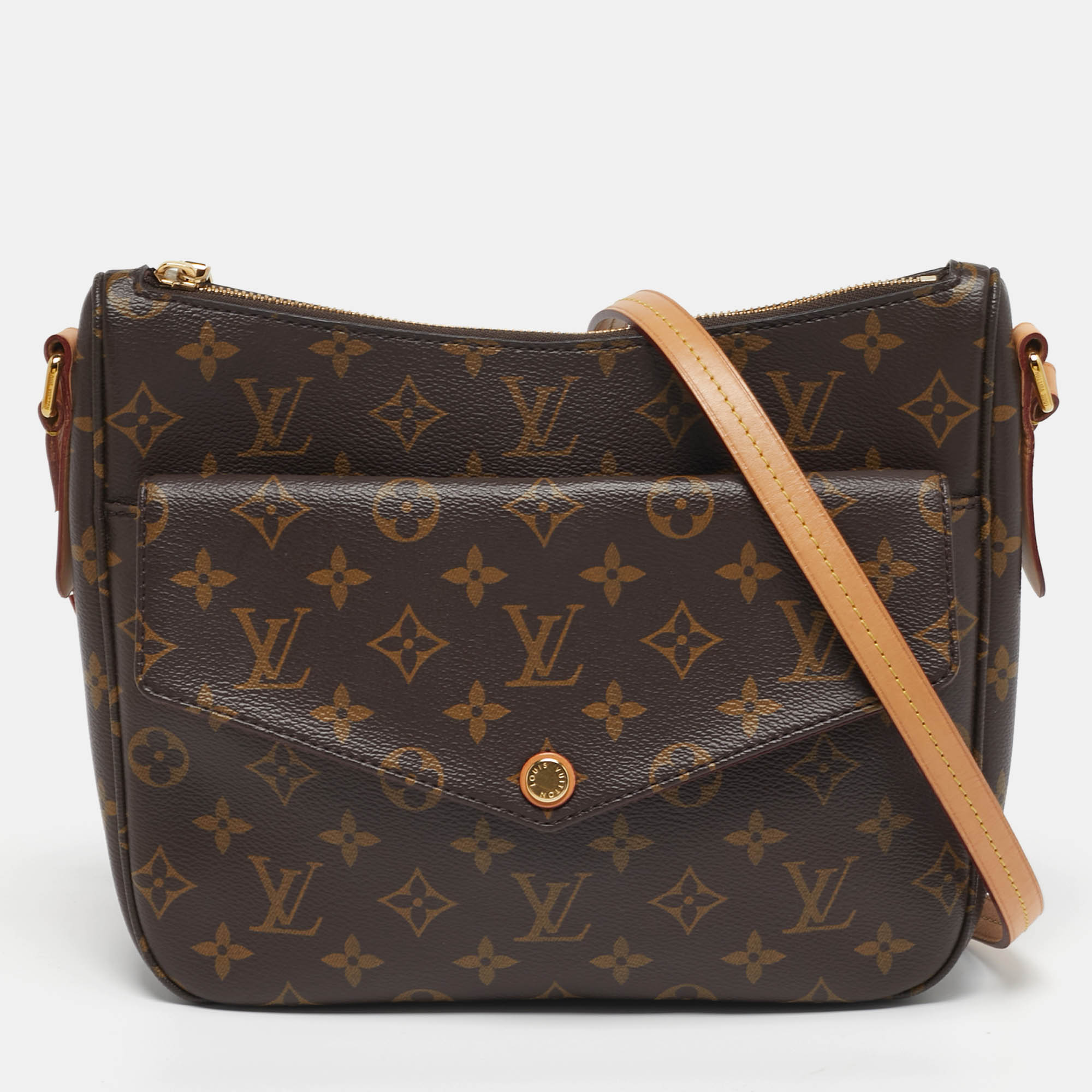 

Louis Vuitton Mabillon Monogram Canvas Bag, Brown