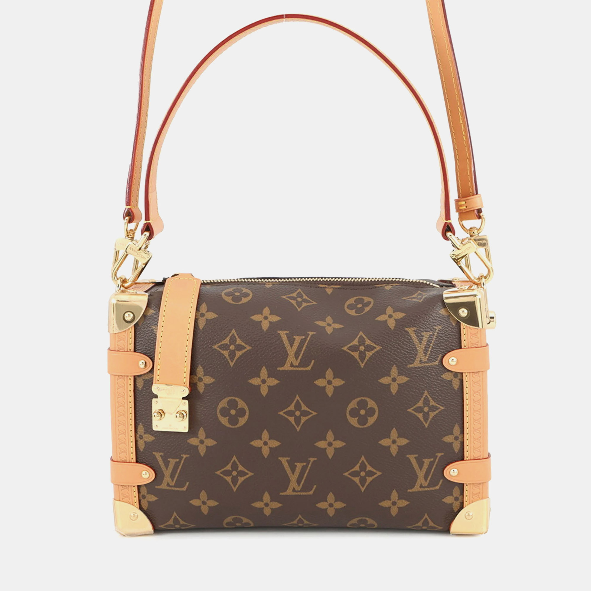 

Louis Vuitton Monogram Side Trunk Mm Shoulder Bag, Brown