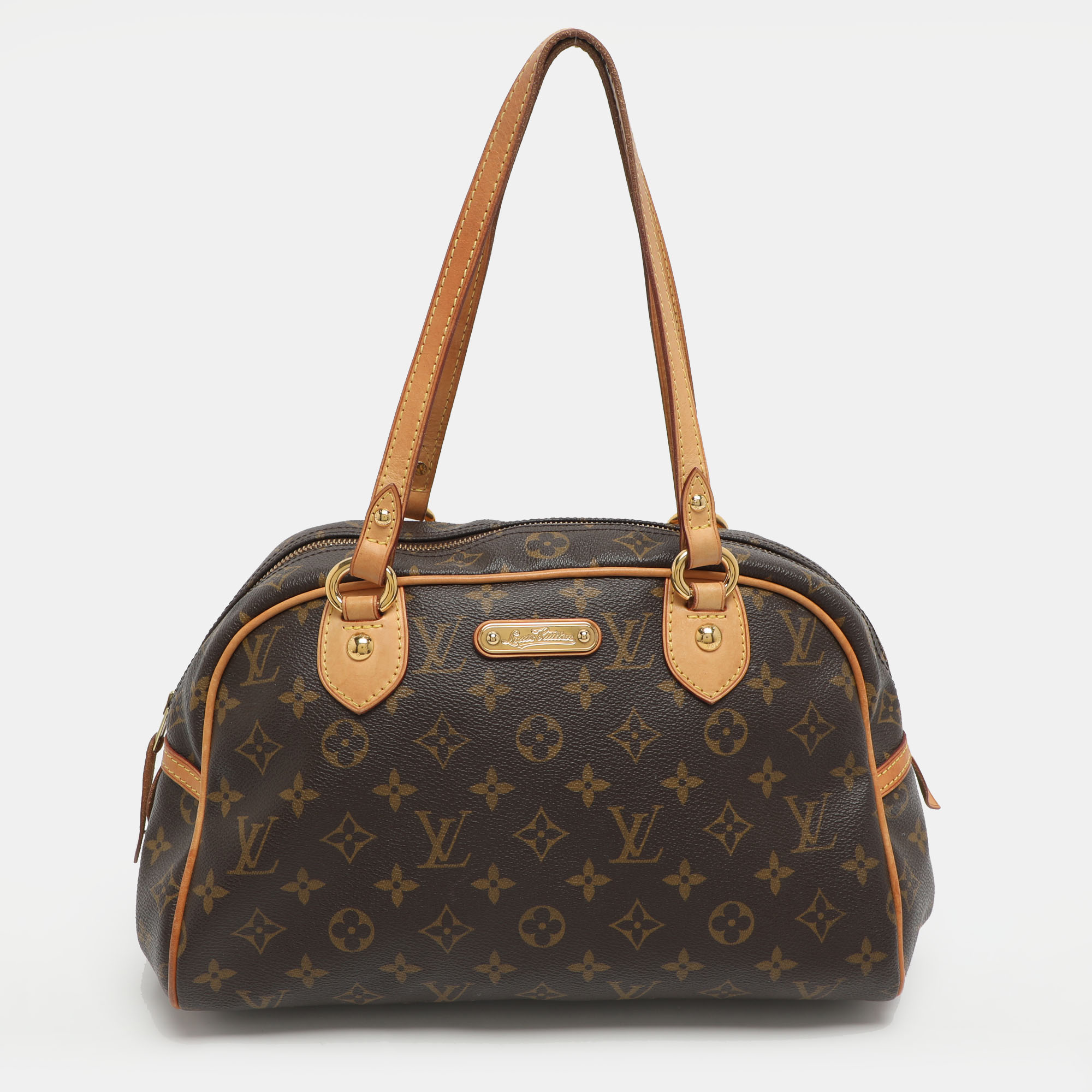 

Louis Vuitton Montorgueil PM Monogram Canvas Bag, Brown