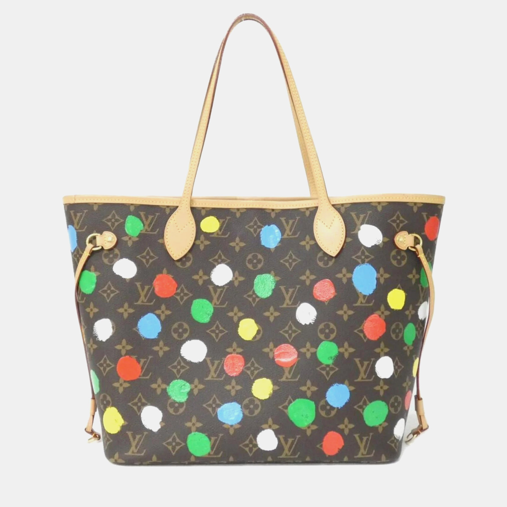 

Louis Vuitton Monogram Lv X Yk Neverfull Mm Handbag, Brown