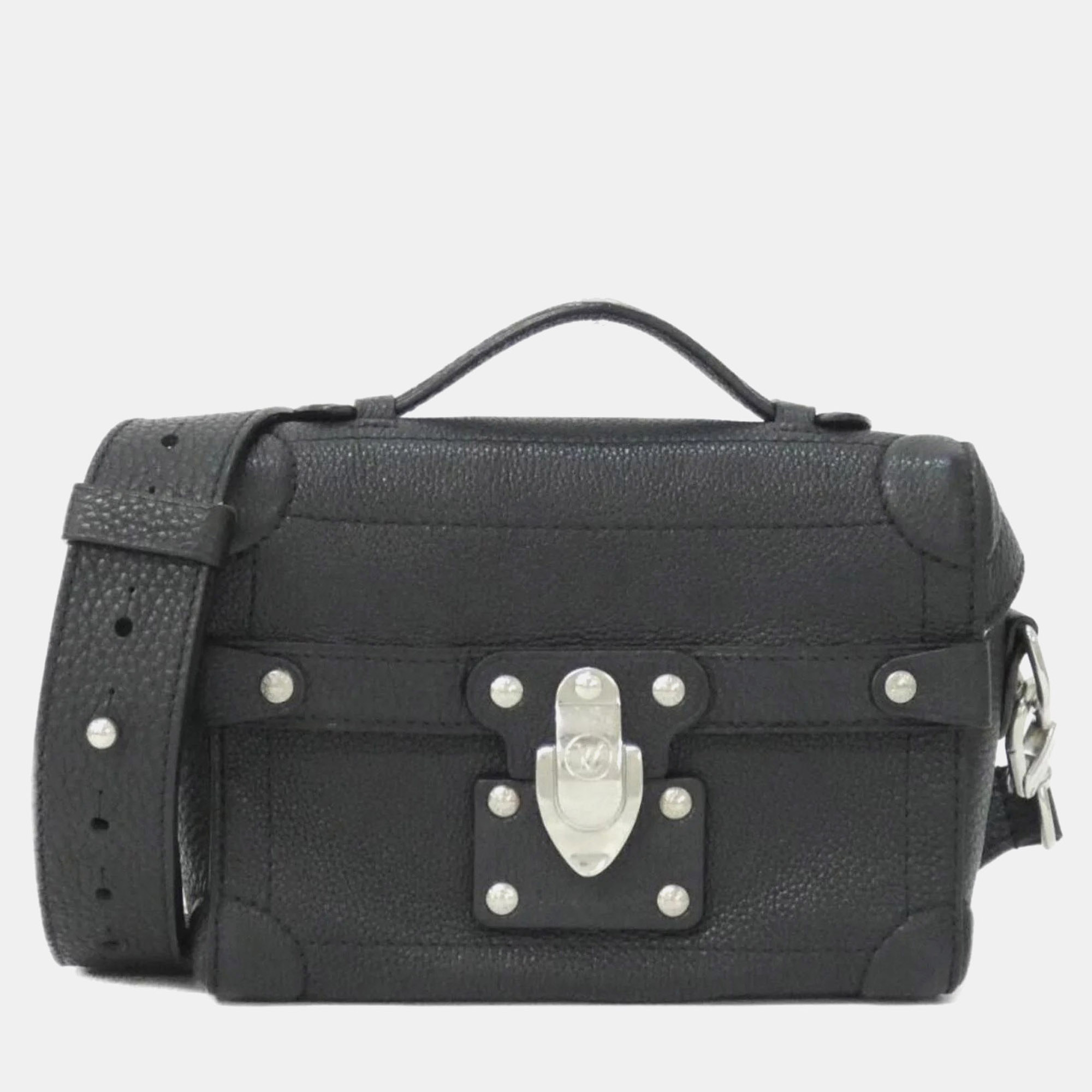

Louis Vuitton Lv Colorado Calfskin Soul Trunk Shoulder Bag, Black
