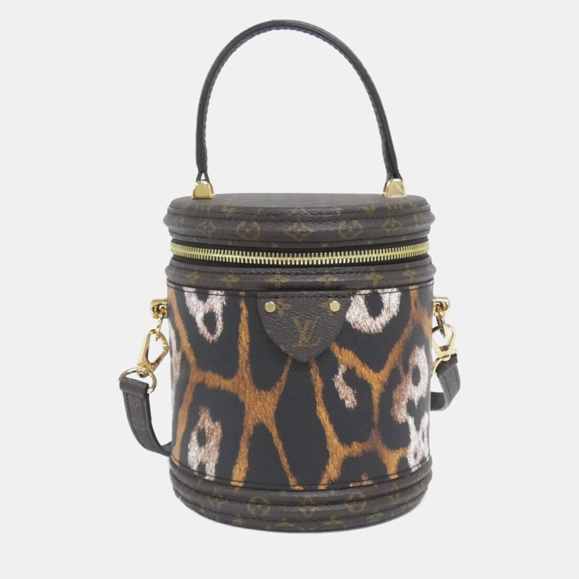

Louis Vuitton Monogram Lv Animal Cannes Handbag, Brown