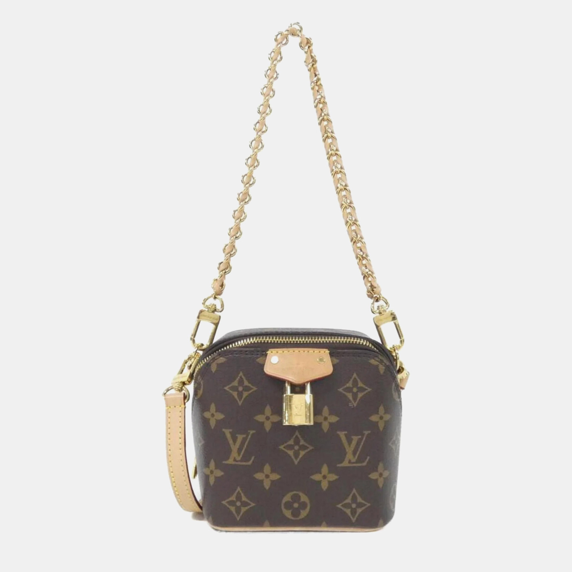 

Louis Vuitton Monogram Just In Case Shoulder Bag, Brown