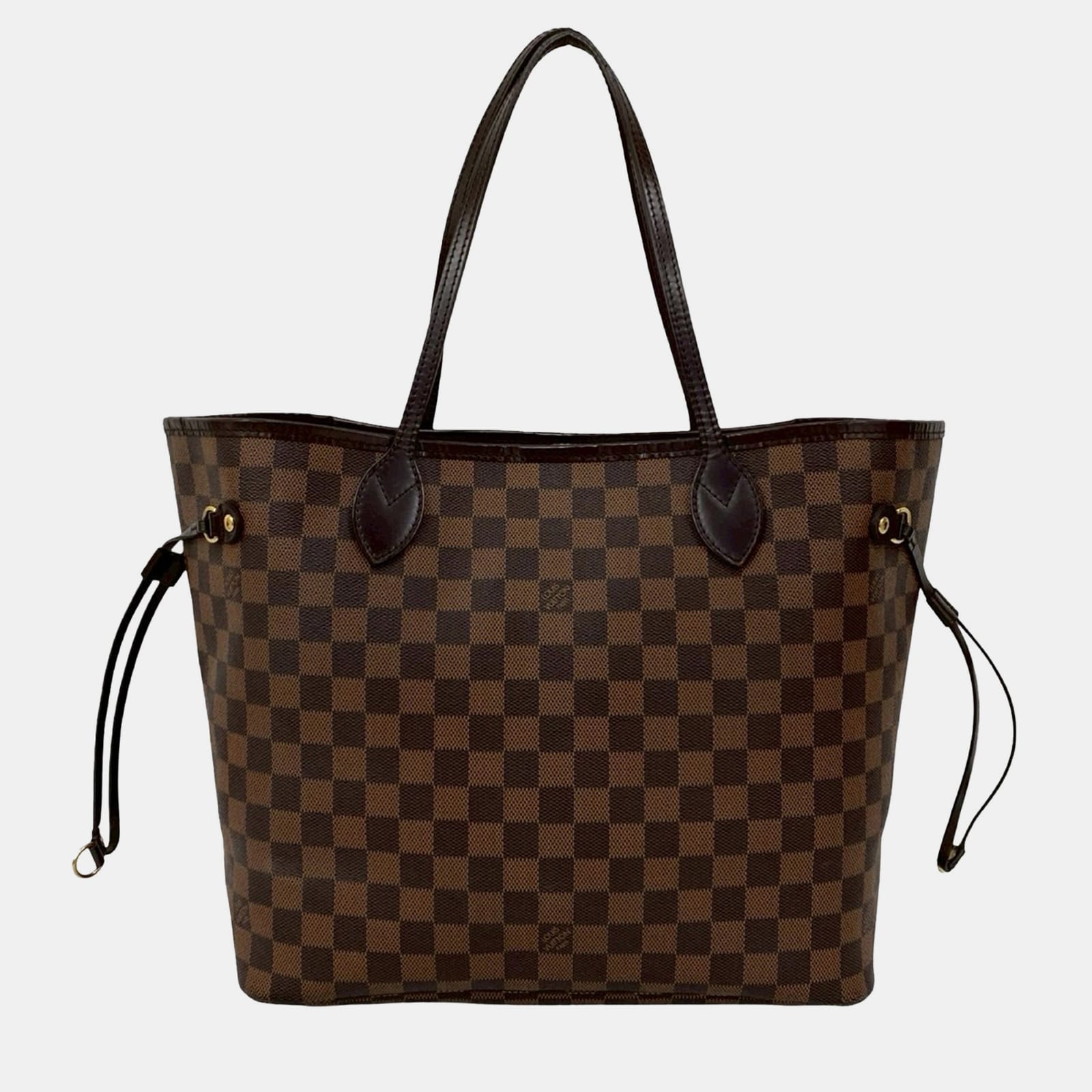 

Louis Vuitton Brown Damier Ebene Neverfull MM