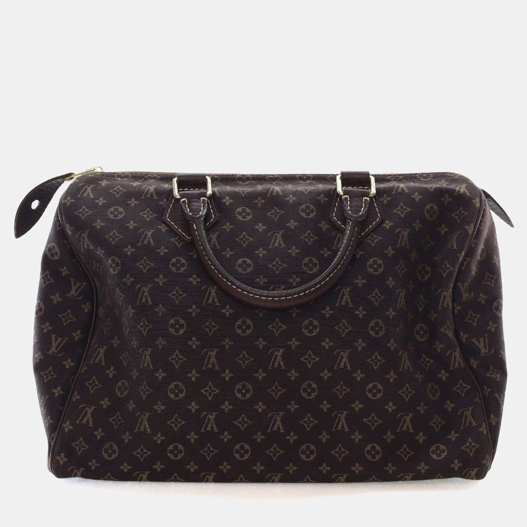 

Louis Vuitton Vintage Monogram Mini Lin Speedy 30, Brown