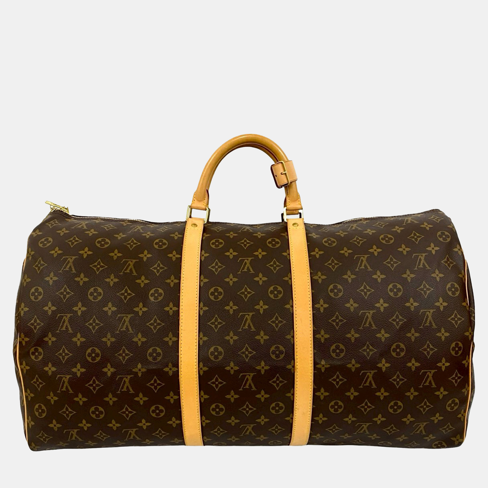 

Louis Vuitton Brown Monogram Keepall 60