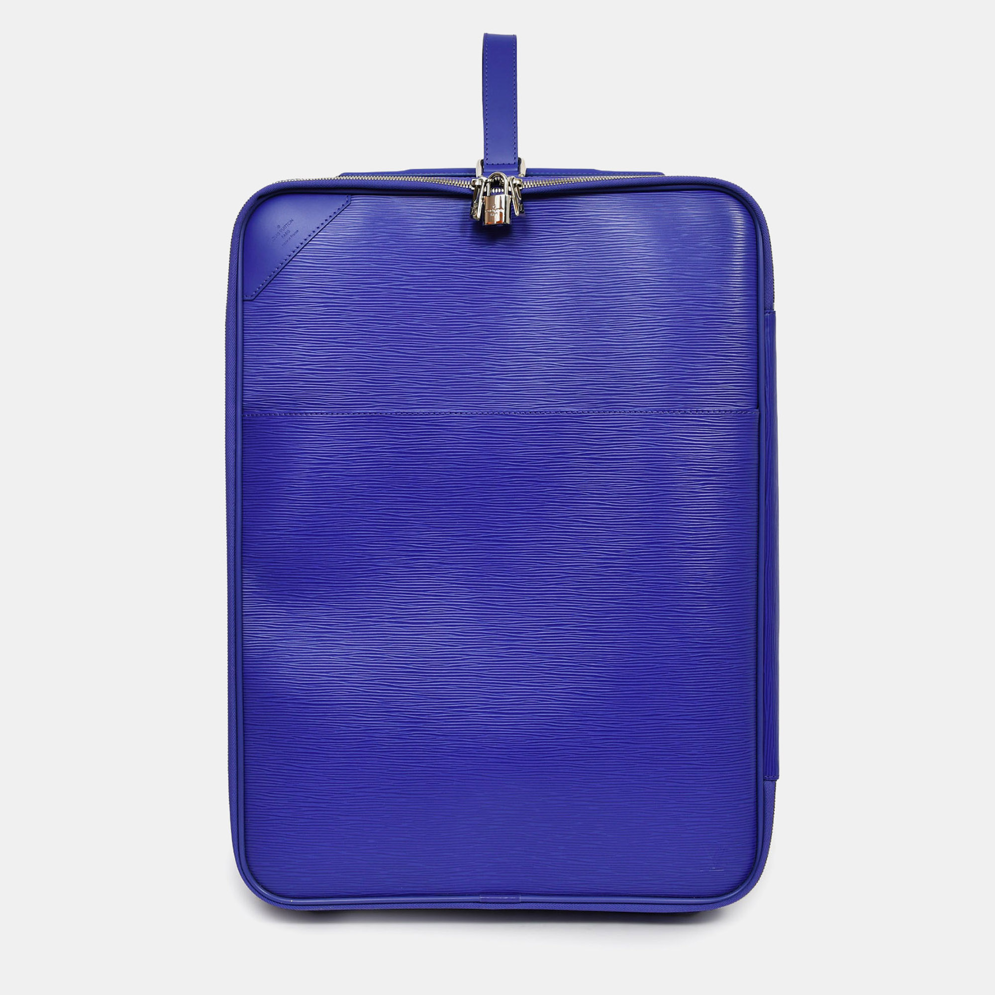 

Louis Vuitton 2013 Lilas Epi Leather Pegase 55, Blue