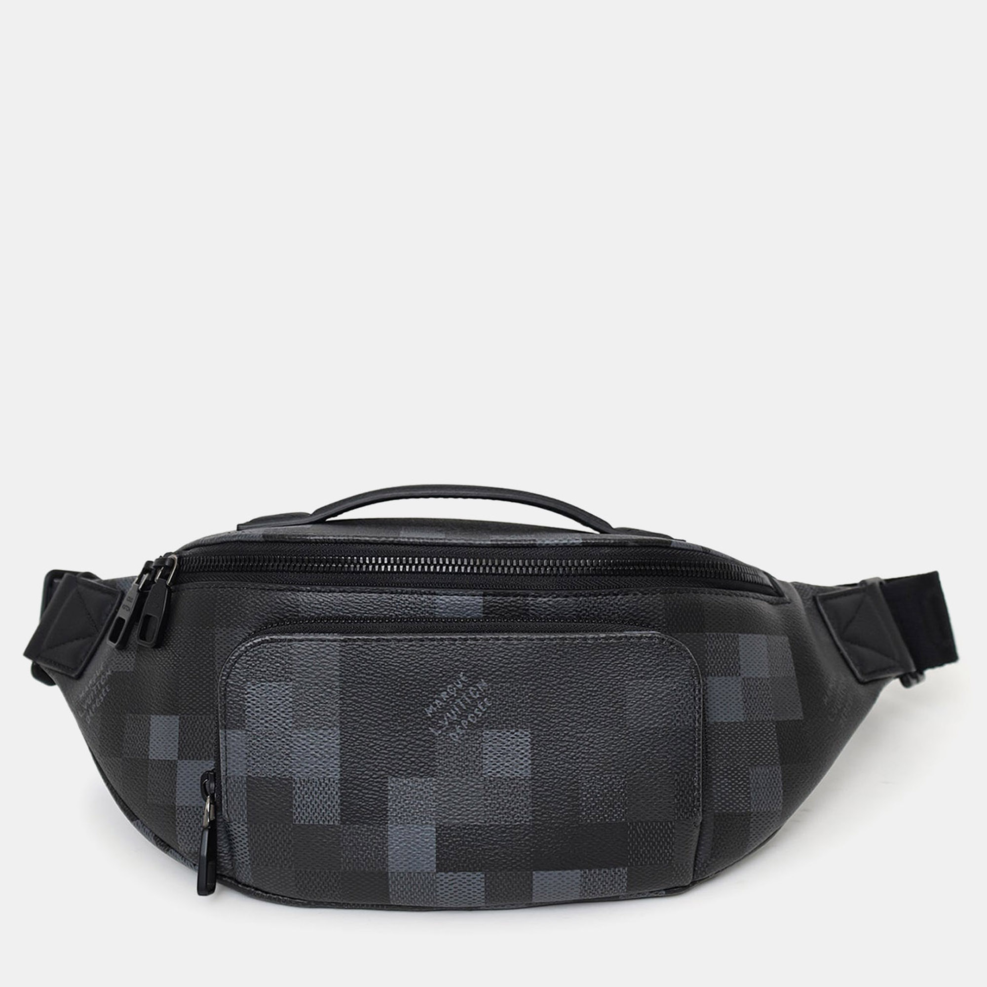 

Louis Vuitton 2024 Black Damoflage Rush Bum Bag