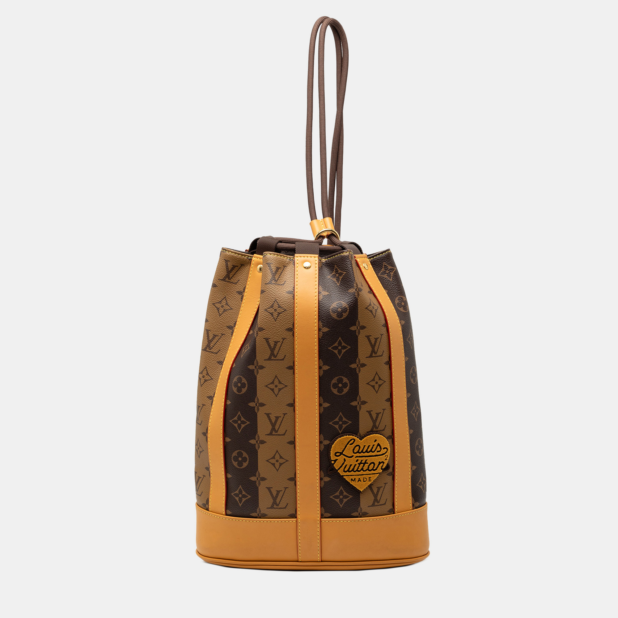 

Louis Vuitton Brown Nigo Monogram Reverse Randonnee Backpack
