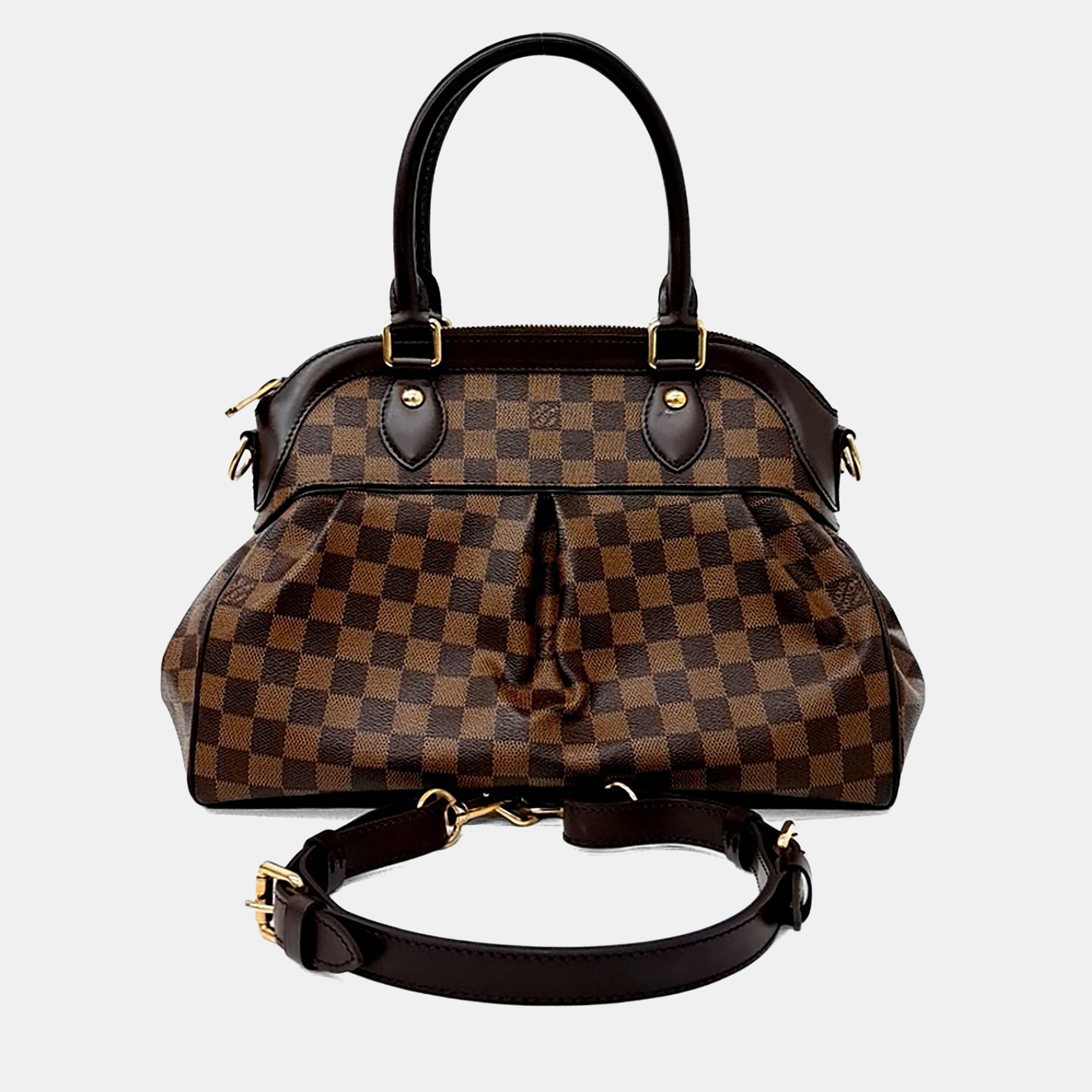 

Louis Vuitton Brown PVC Louis Vuitton Damier Trevi PM