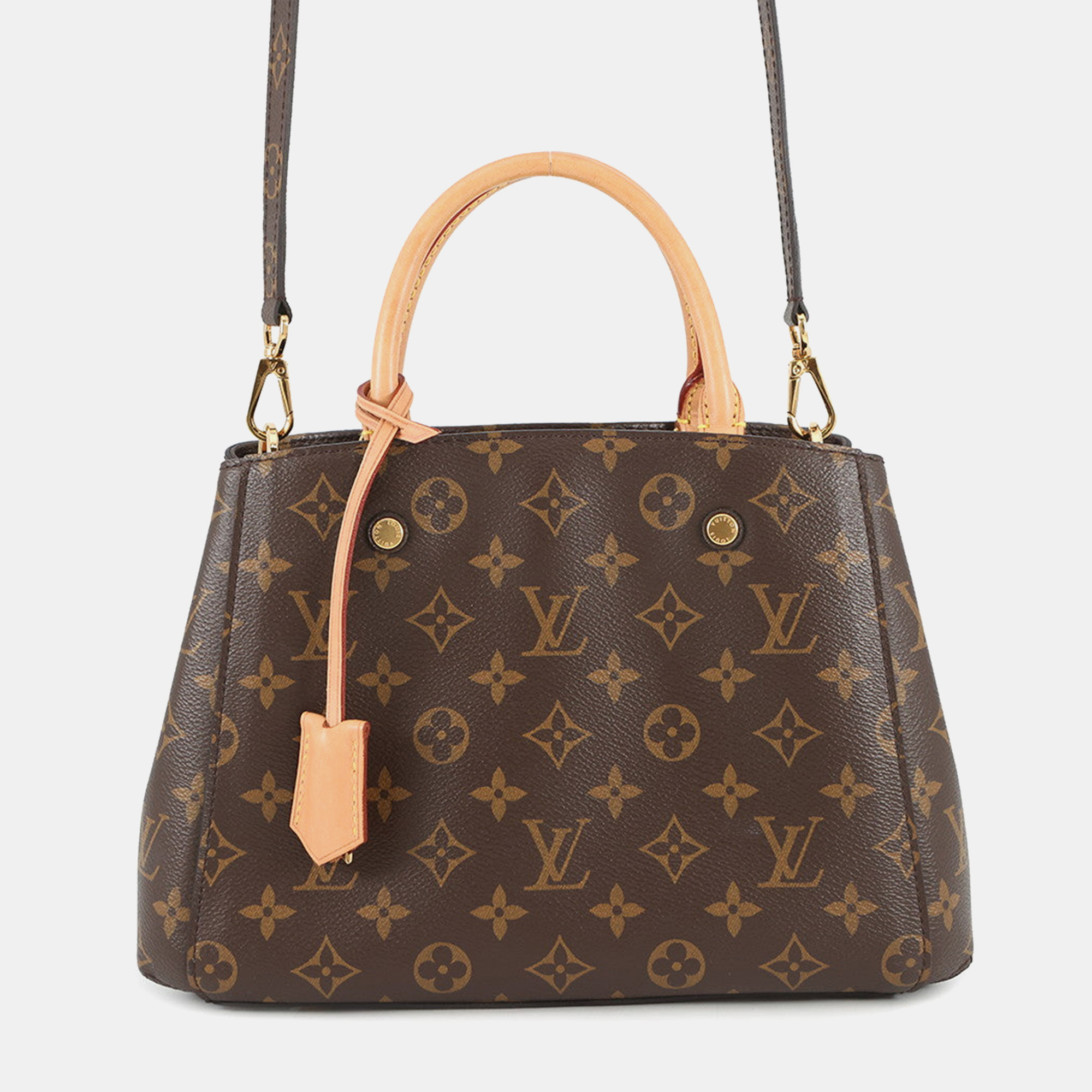 

Louis Vuitton Montaigne Bordeaux Monogram Size Bb, Brown