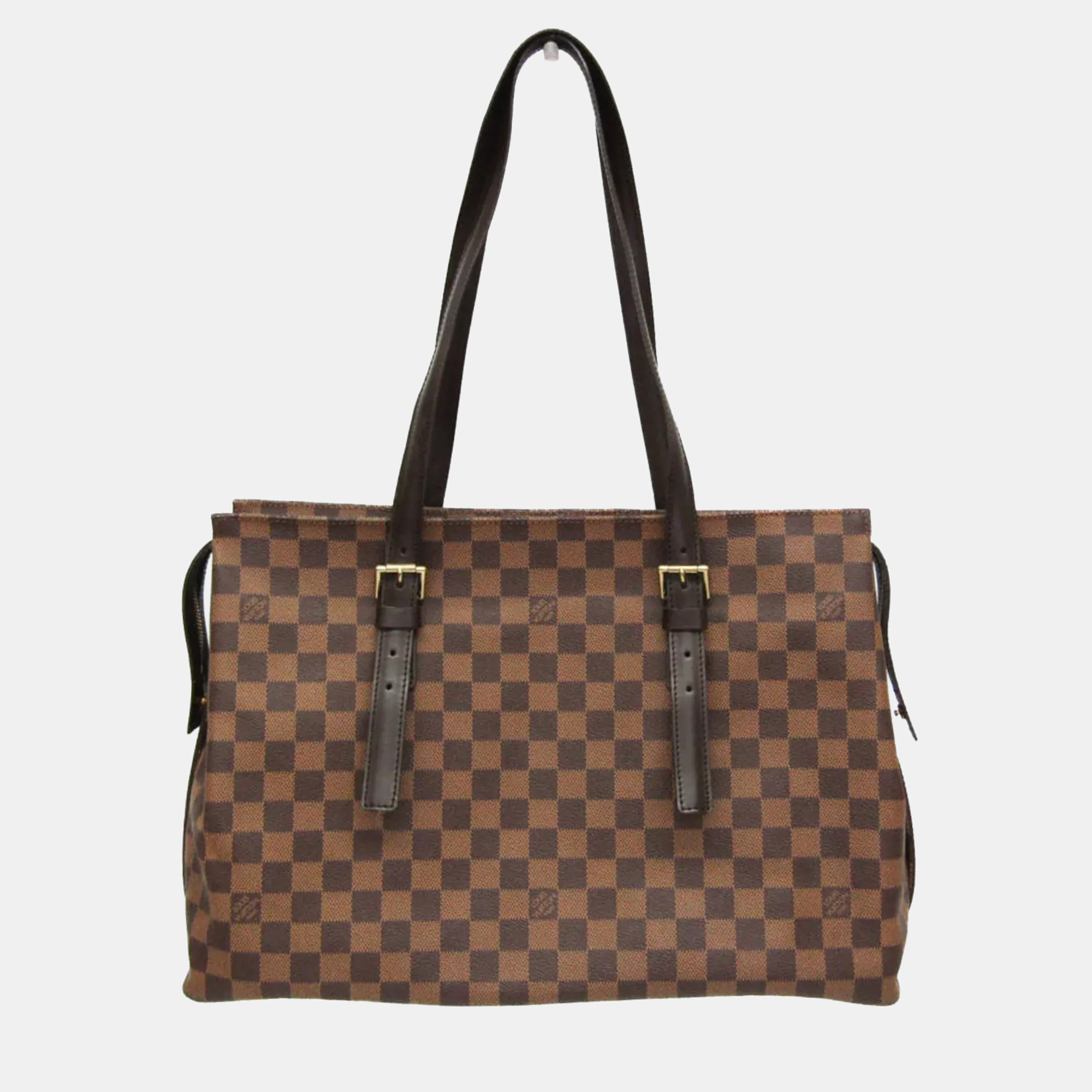 

Louis Vuitton Damier Chelsea Shoulder Bag Brown Ebene