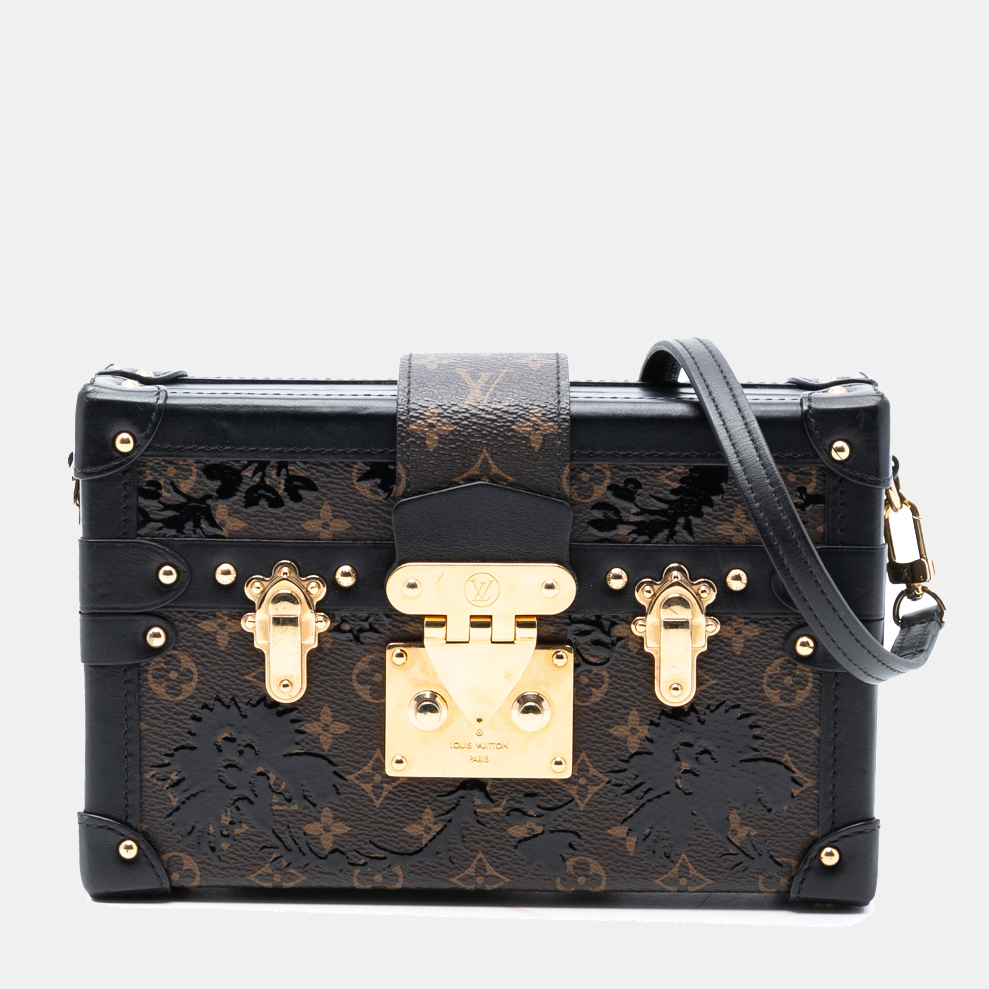 

Louis Vuitton Brown Monogram Blossom Petite Malle