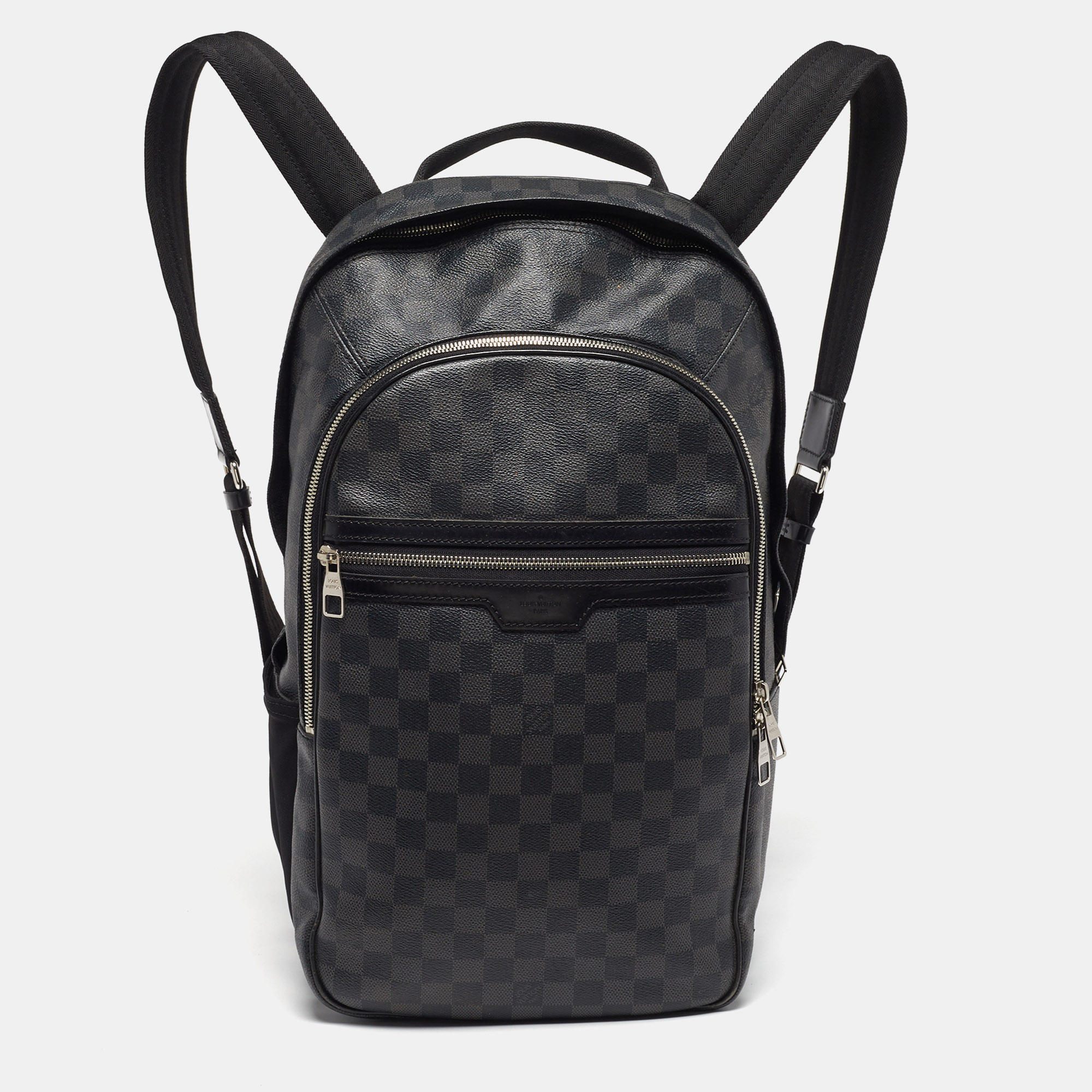 

Louis Vuitton Michael Damier Graphite Backpack, Black