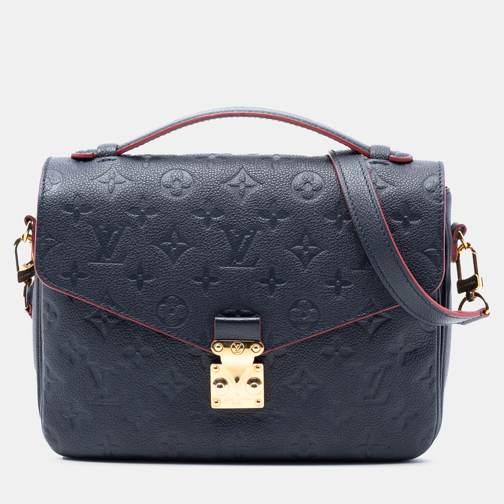 

Louis Vuitton Blue Monogram Empreinte Pochette Metis