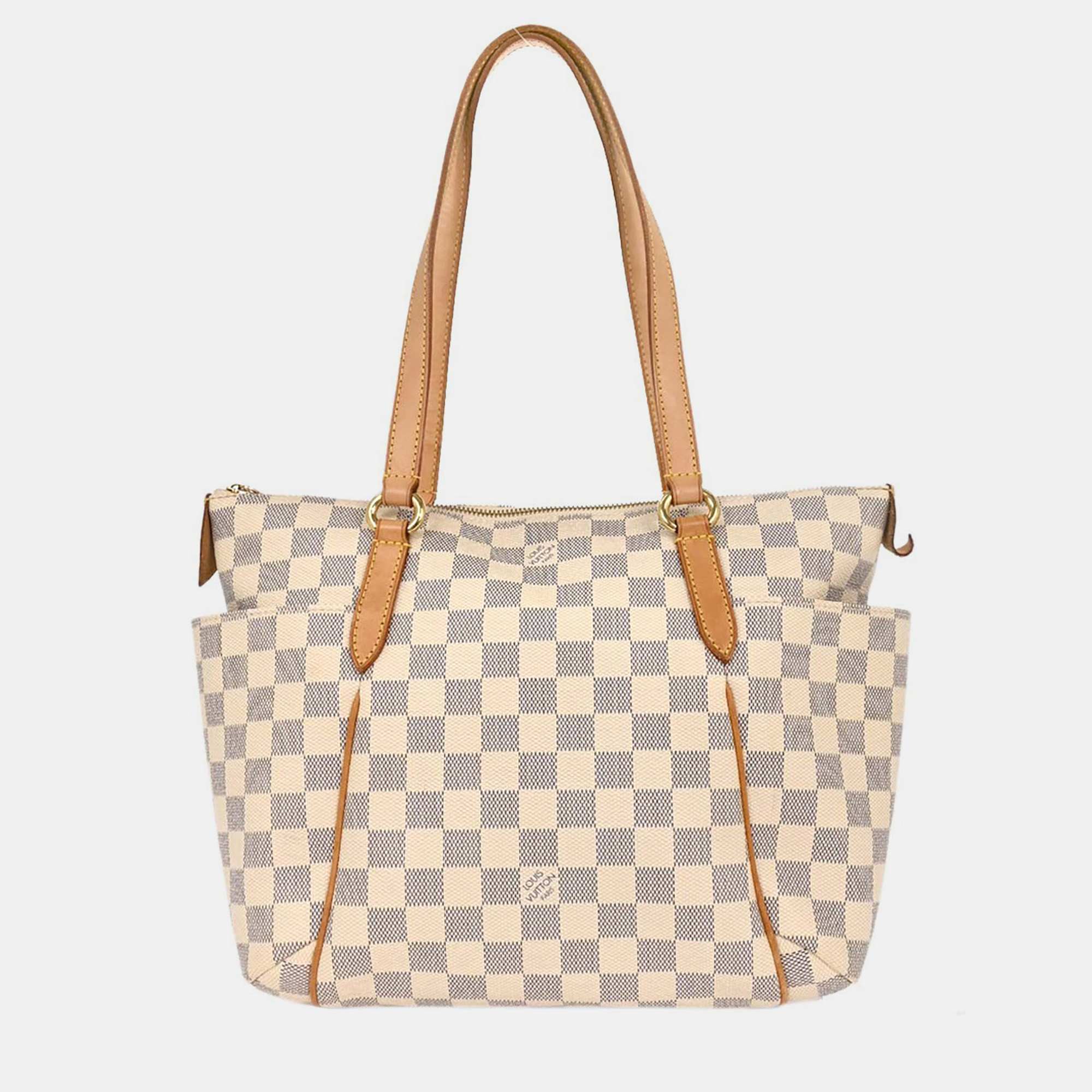 

Louis Vuitton Damier Azur Totally PM Tote Bag, White