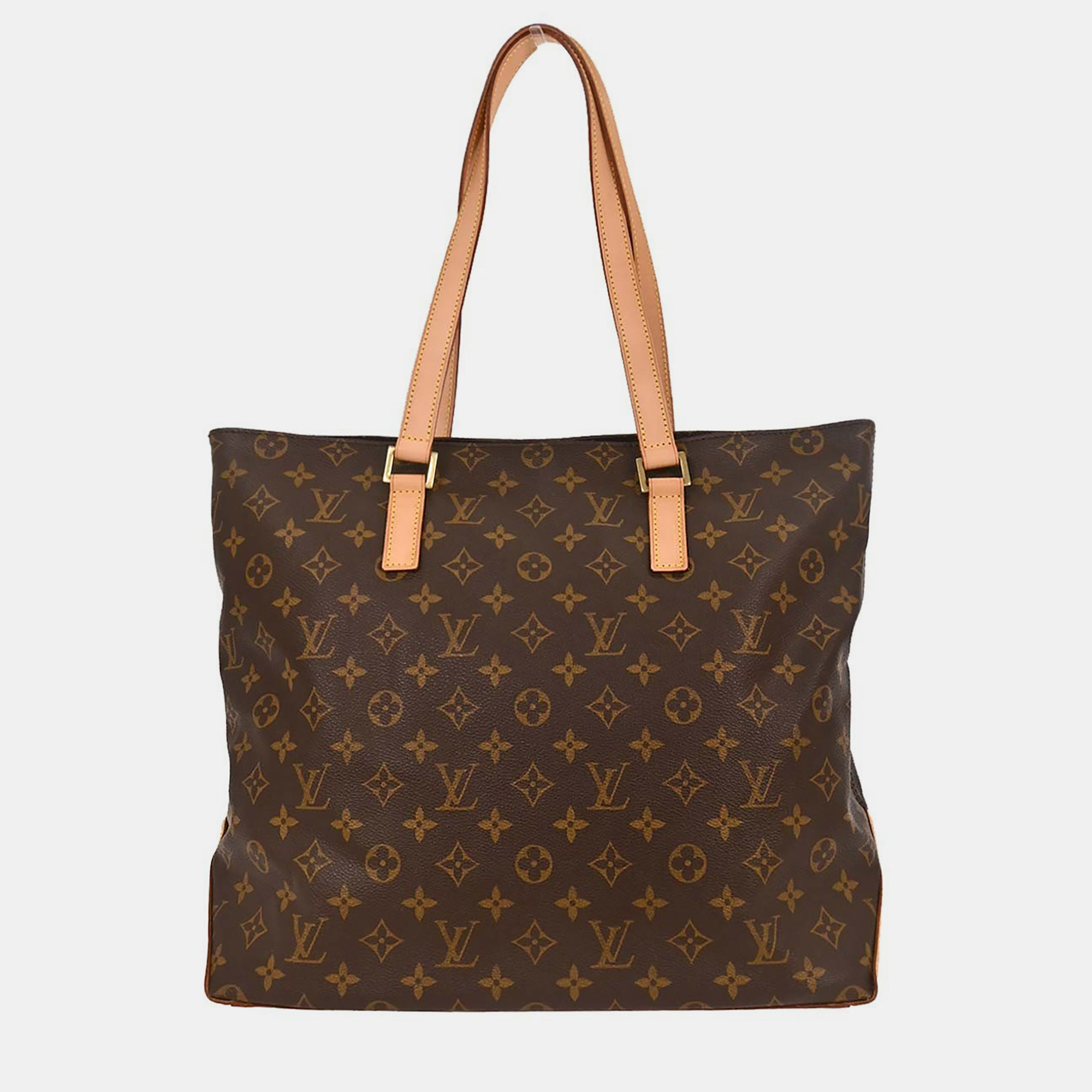 

Louis Vuitton Monogram Cabas Mezzo Tote Handbag, Brown