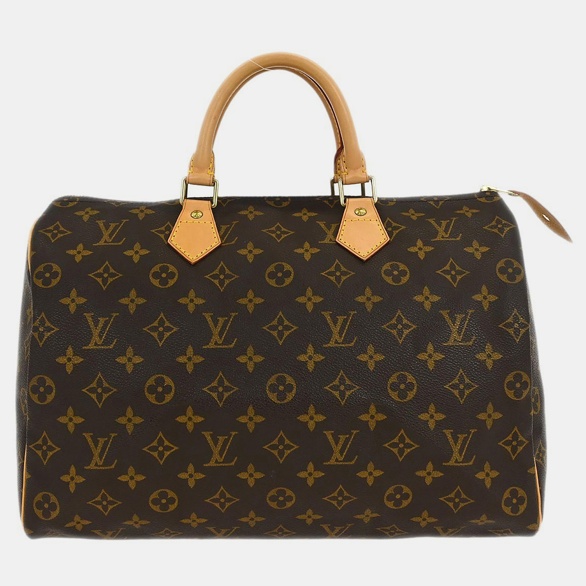

Louis Vuitton Monogram Speedy 35 Handbag, Brown