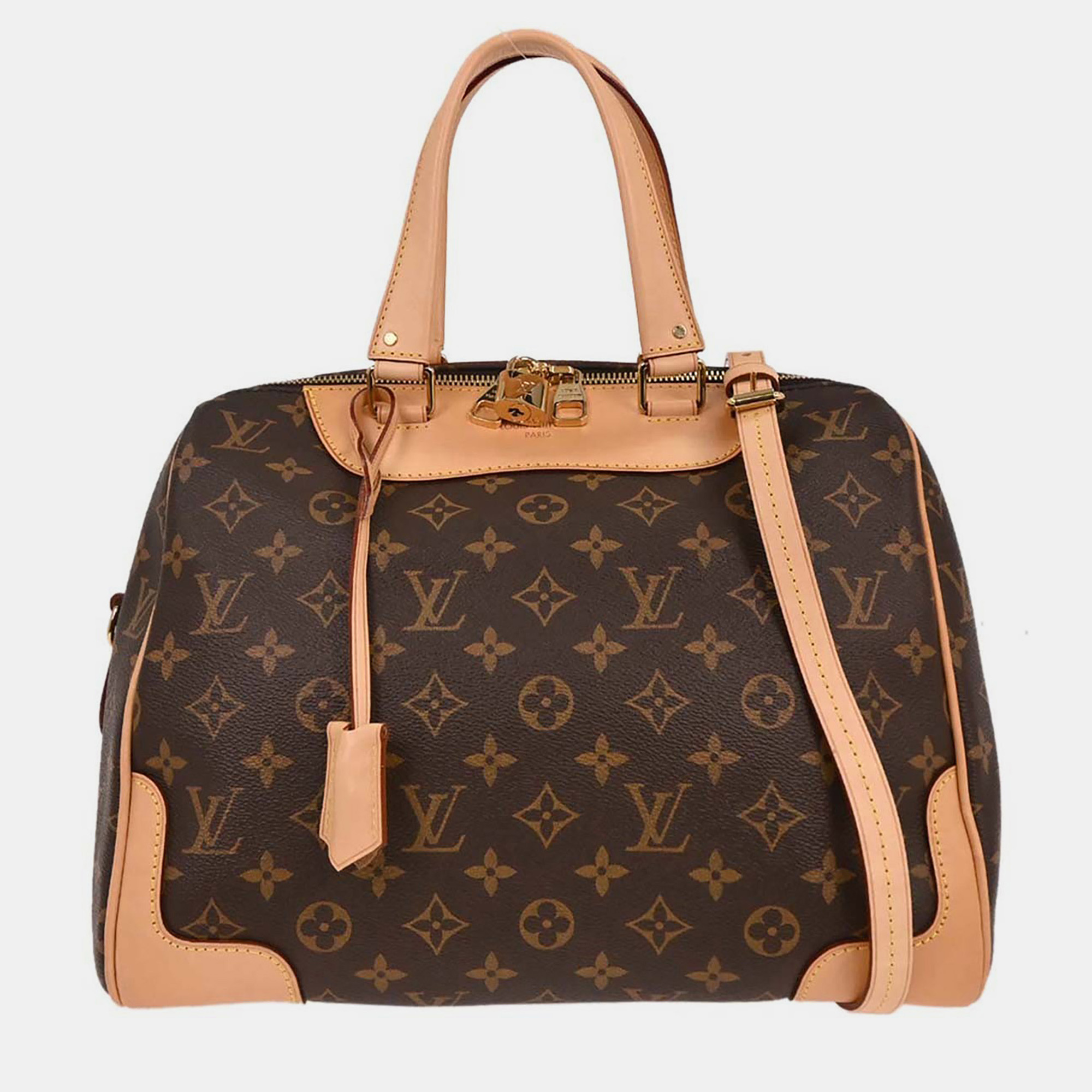 

Louis Vuitton Monogram Retiro PM 2way Handbag, Brown