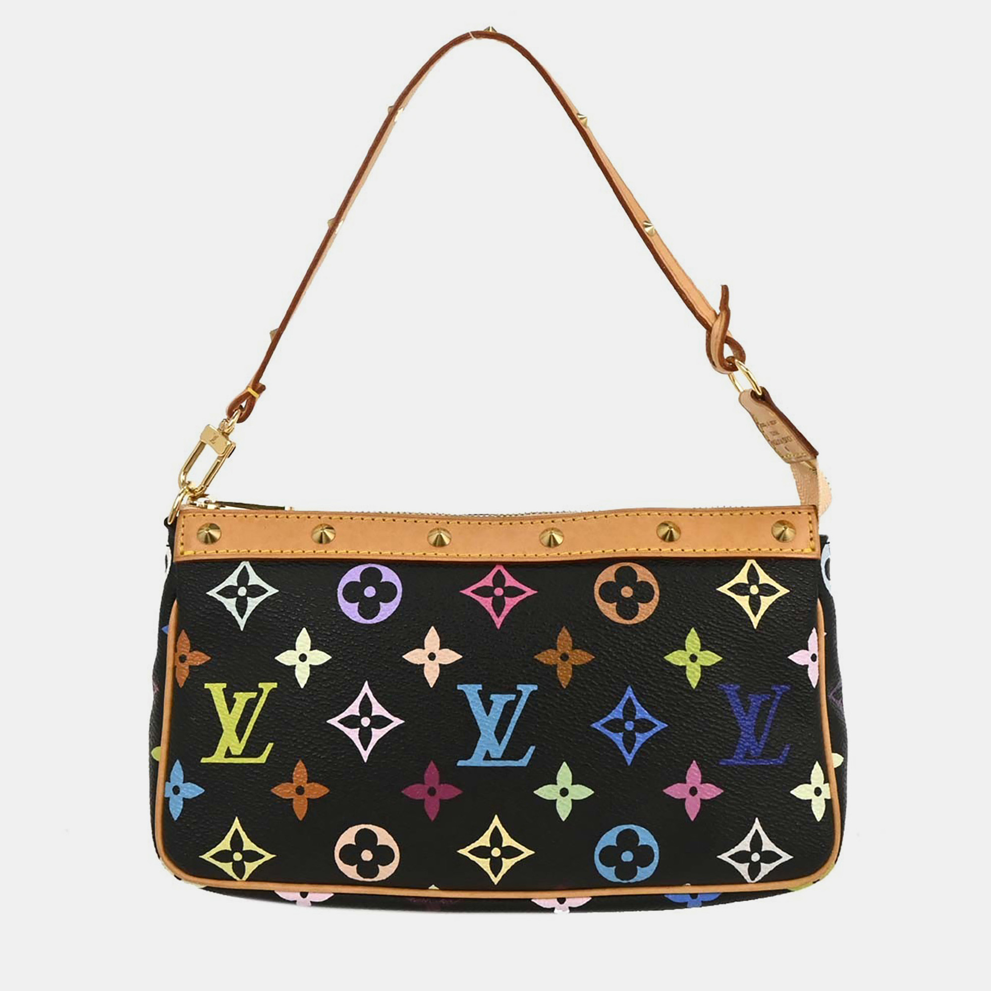 

Louis Vuitton Black Multicolor Pochette Accessoires