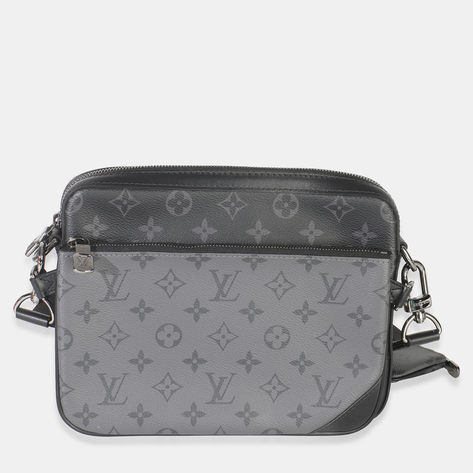 

Louis Vuitton Grey Monogram Eclipse Canvas Trio Messenger