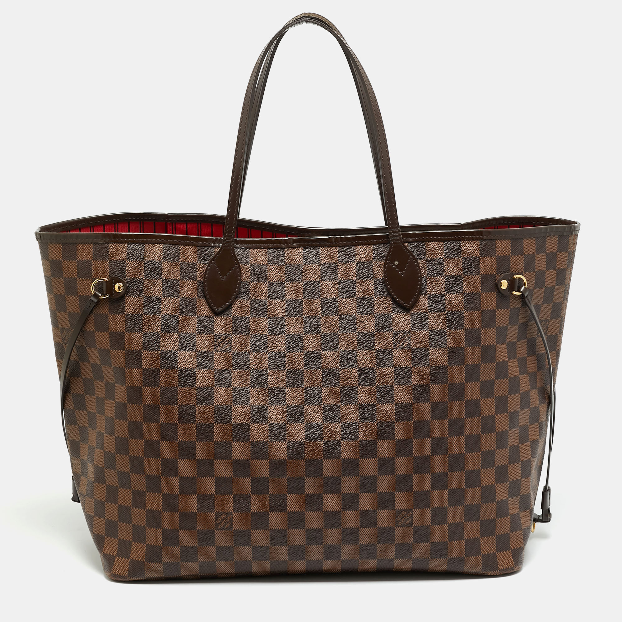 

Louis Vuitton Neverfull GM Damier Ebene Canvas Bag, Brown