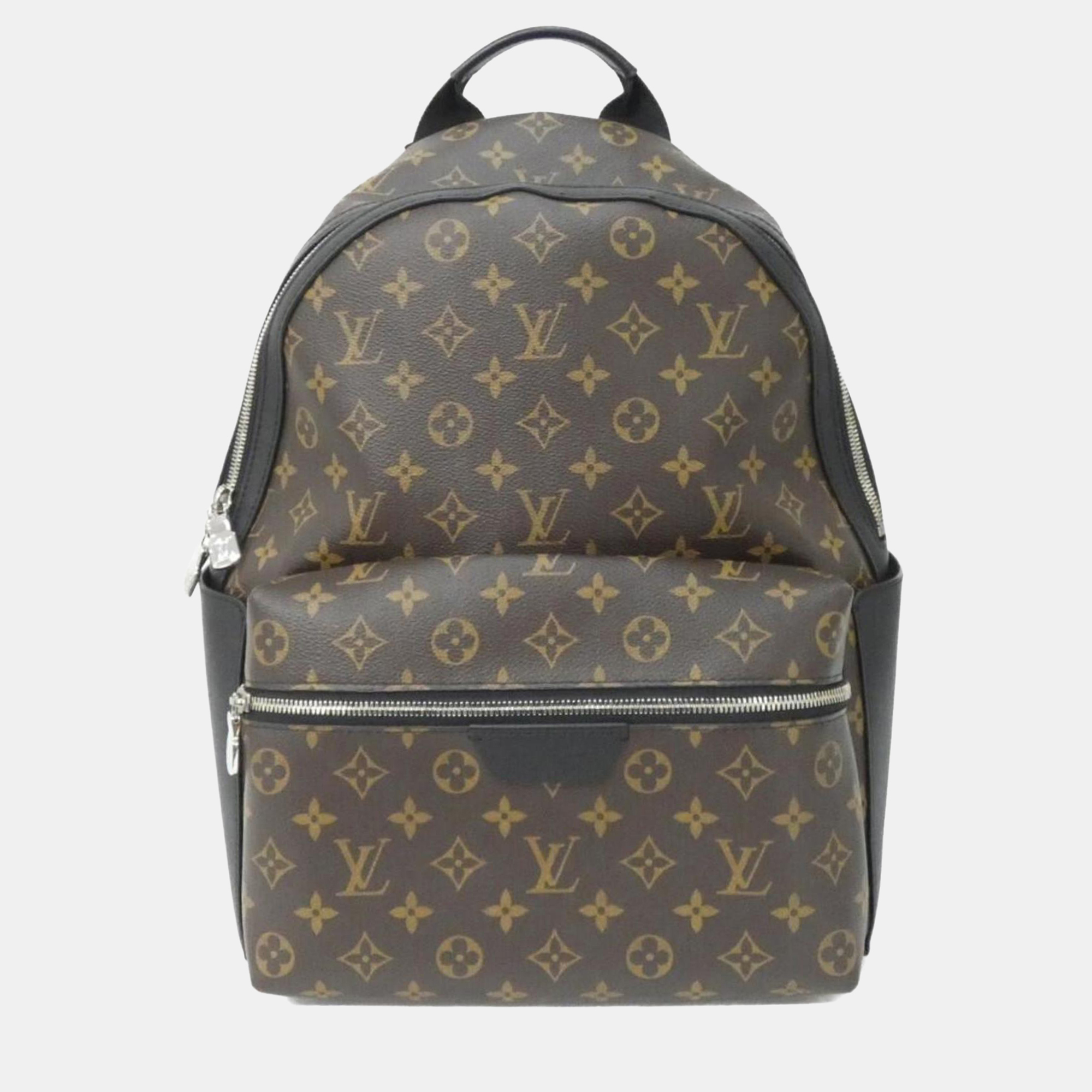 

Louis Vuitton Brown Monogram Macassar Discovery Backpack