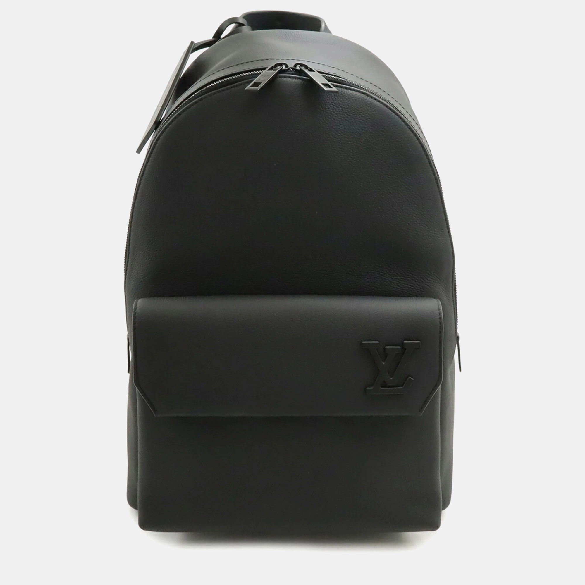 

Louis Vuitton Lv Aerogram Takeoff Backpack/Daypack In Grained Leather Noir And Black