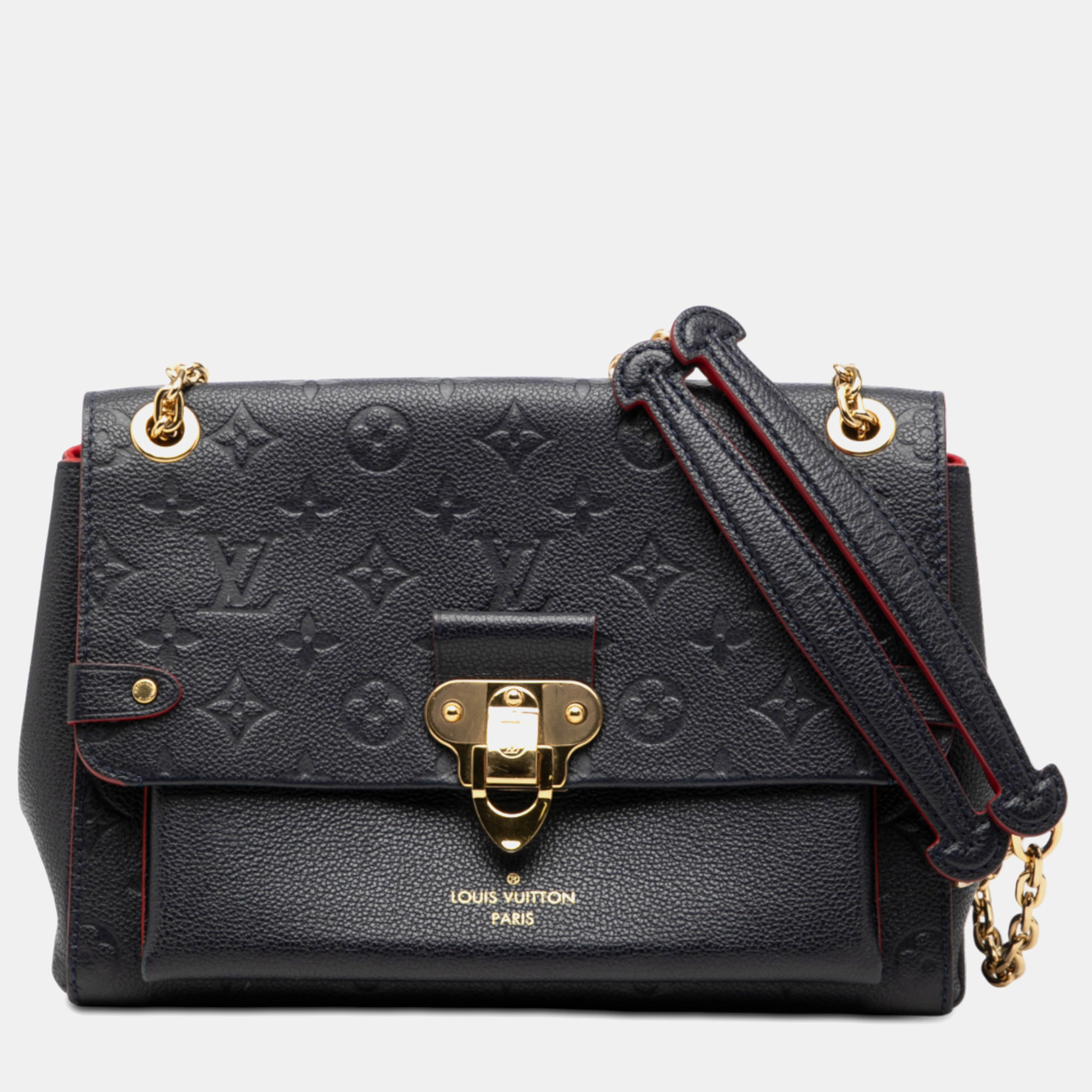 

Louis Vuitton Blue Monogram Empreinte Vavin PM