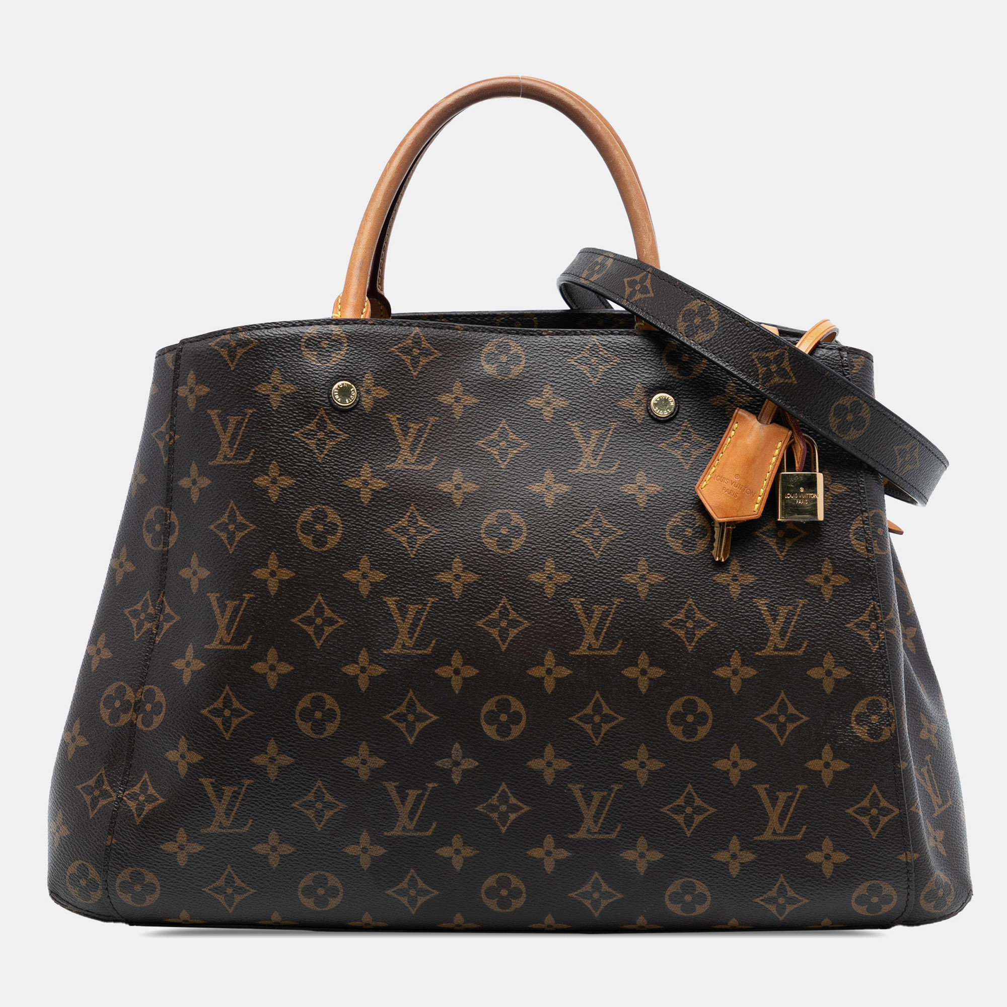 

Louis Vuitton Brown Monogram Montaigne GM