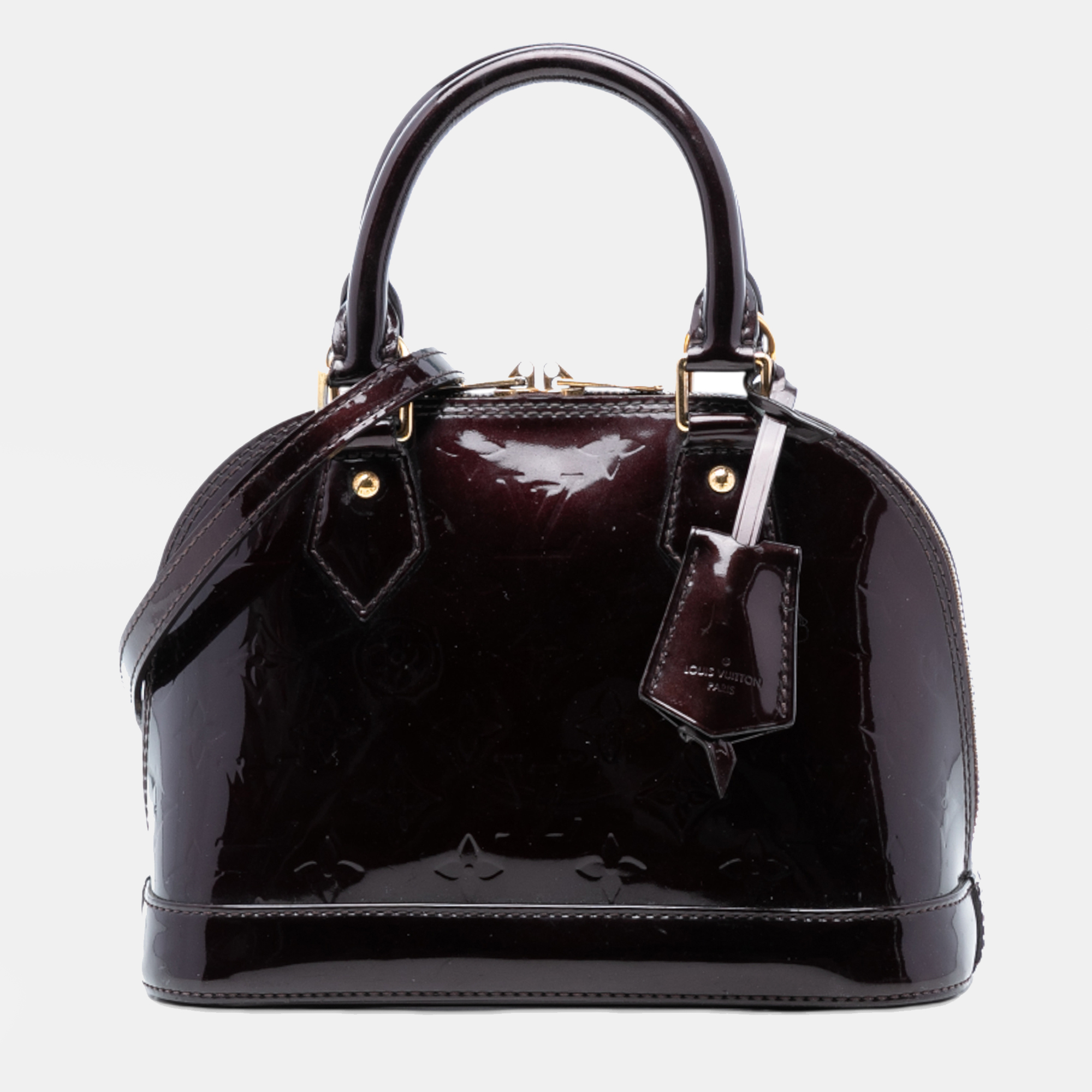 

Louis Vuitton Purple Monogram Vernis Alma BB