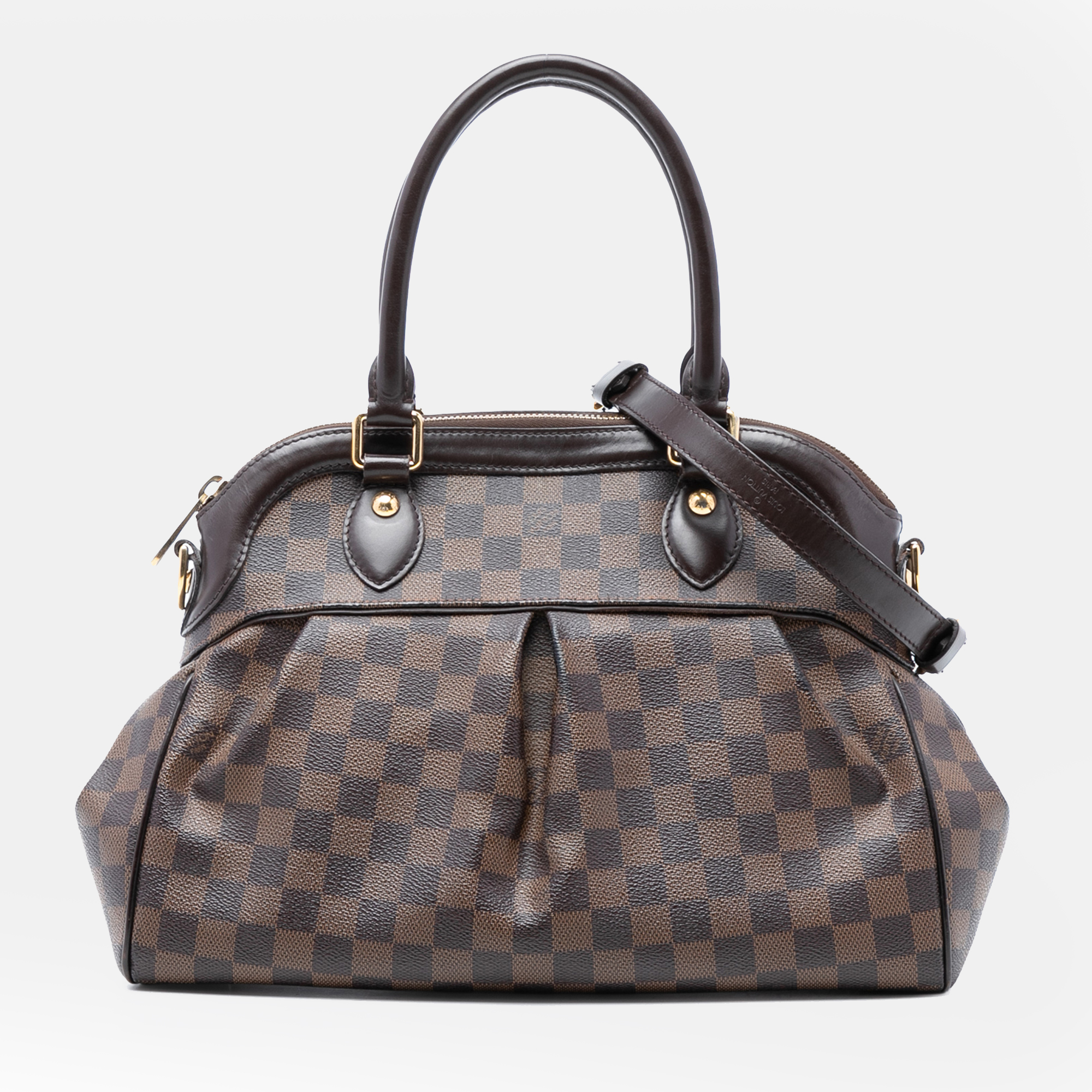 

Louis Vuitton Brown Damier Ebene Trevi PM