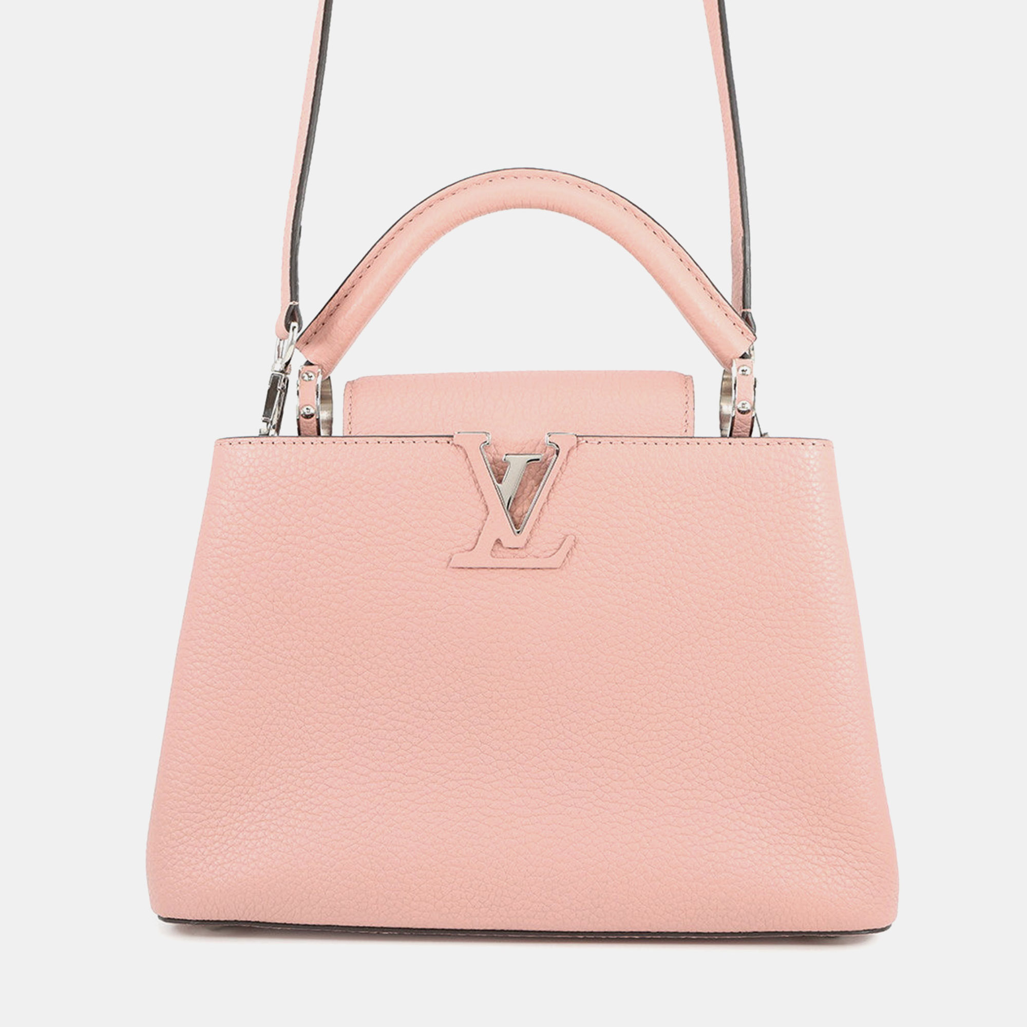 

Louis Vuitton Capucines Magnolia Taurillon Leather Size Bb, Pink