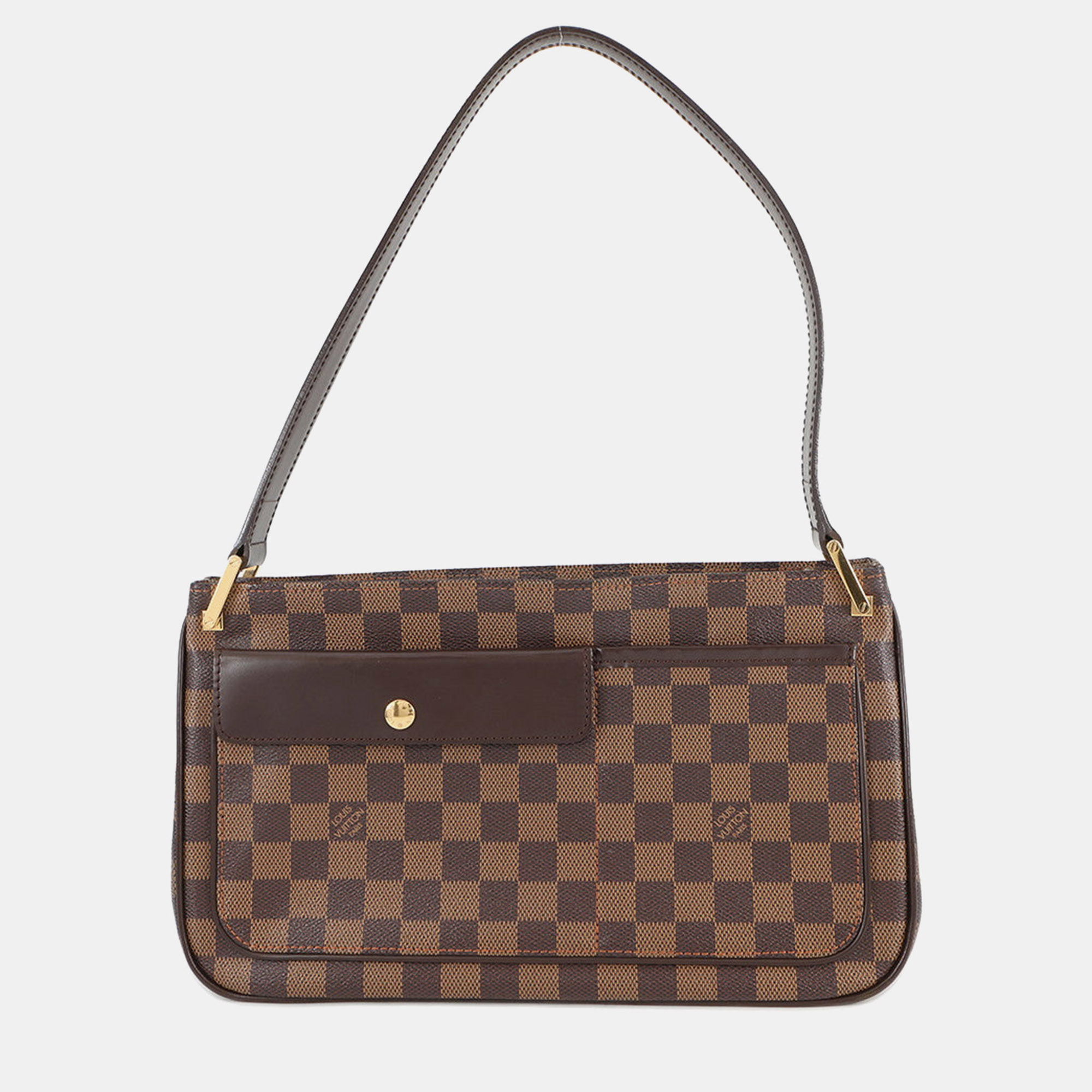 

Louis Vuitton Aubagne Red Damier Ebene Canvas, Brown