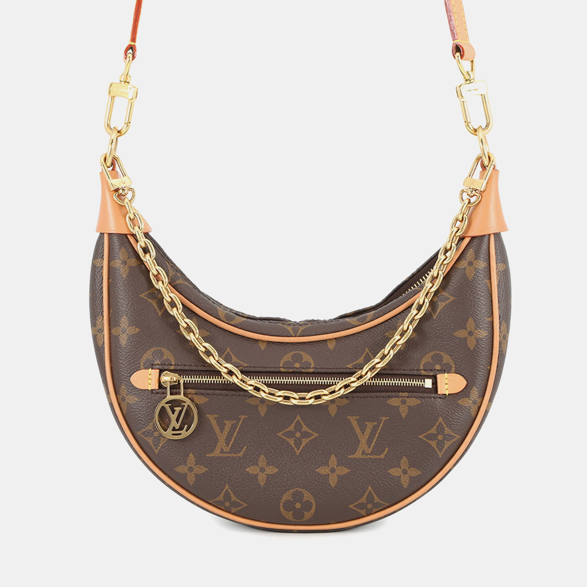 

Louis Vuitton Loop Beige, Brown Monogram Crossbody Bag
