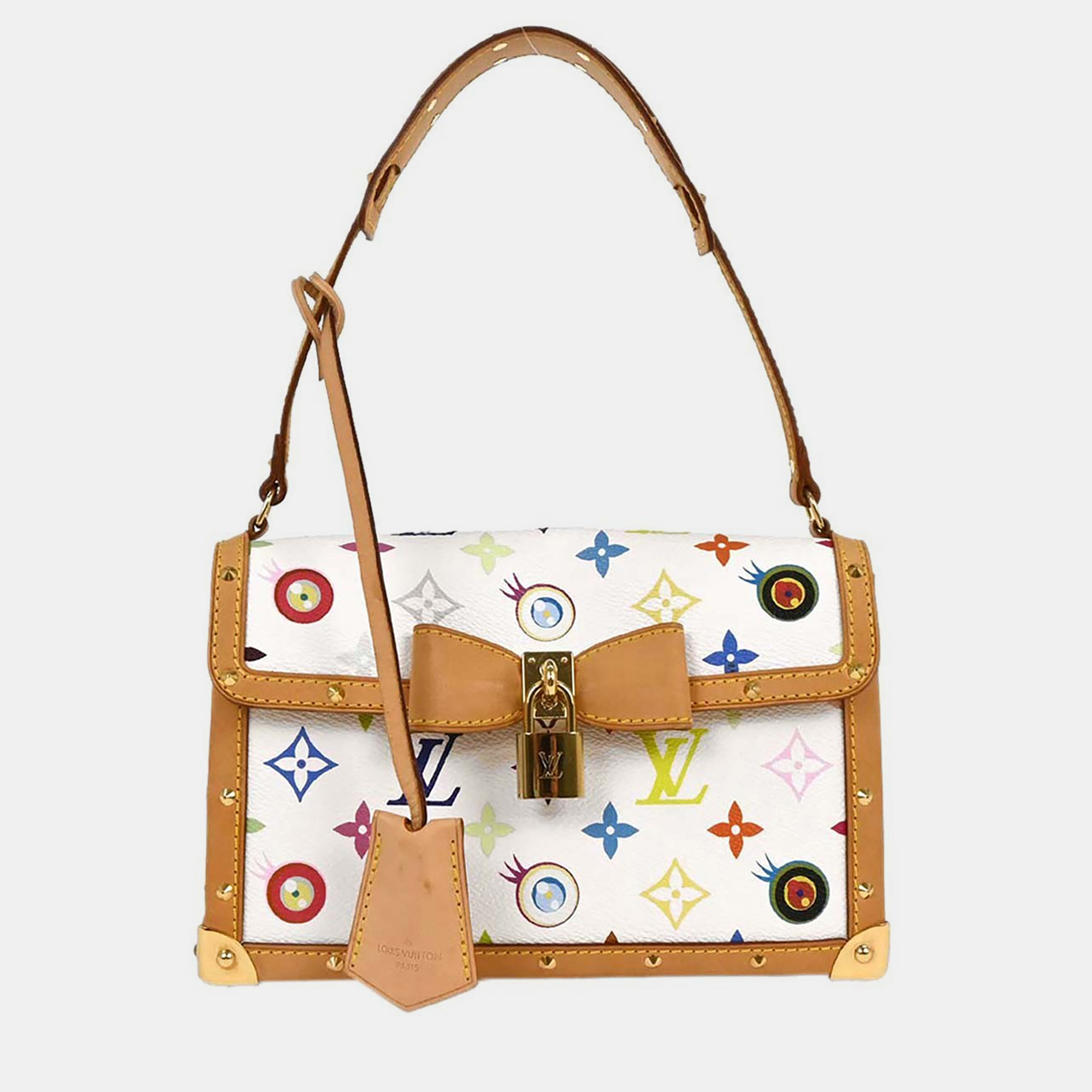 

Louis Vuitton Eye Love Monogram Pochette Eye Miss You, White