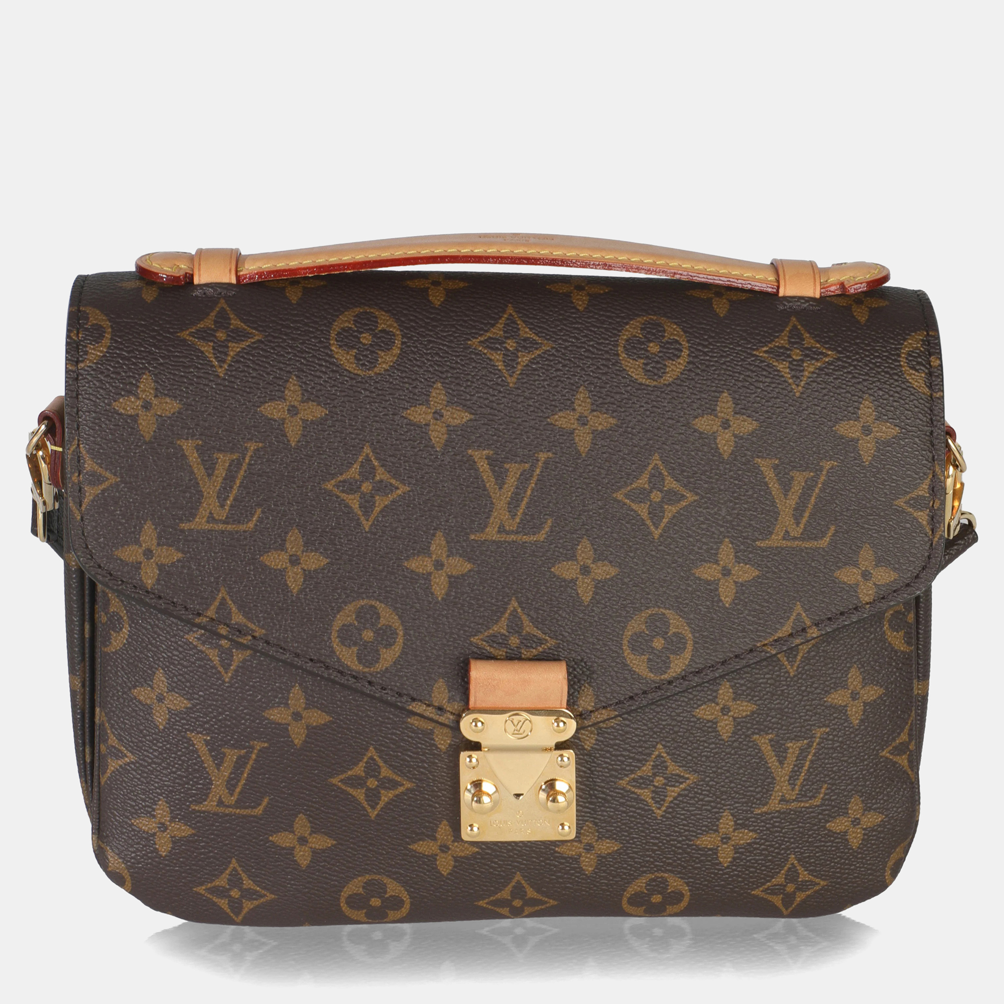 

Louis Vuitton Brown Monogram Canvas Pochette Metis