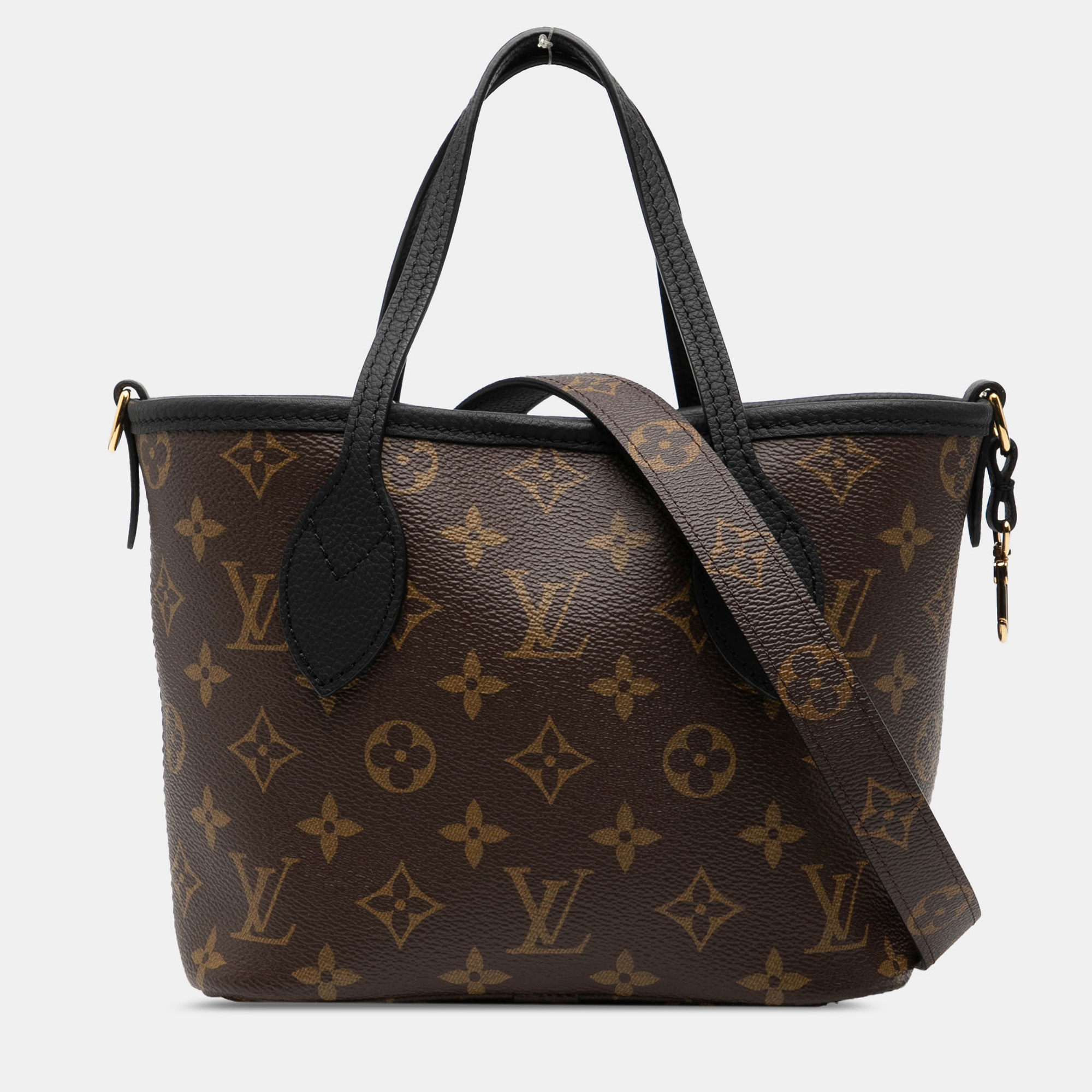 

Louis Vuitton Brown Monogram Neverfull Bandouliere Inside Out BB
