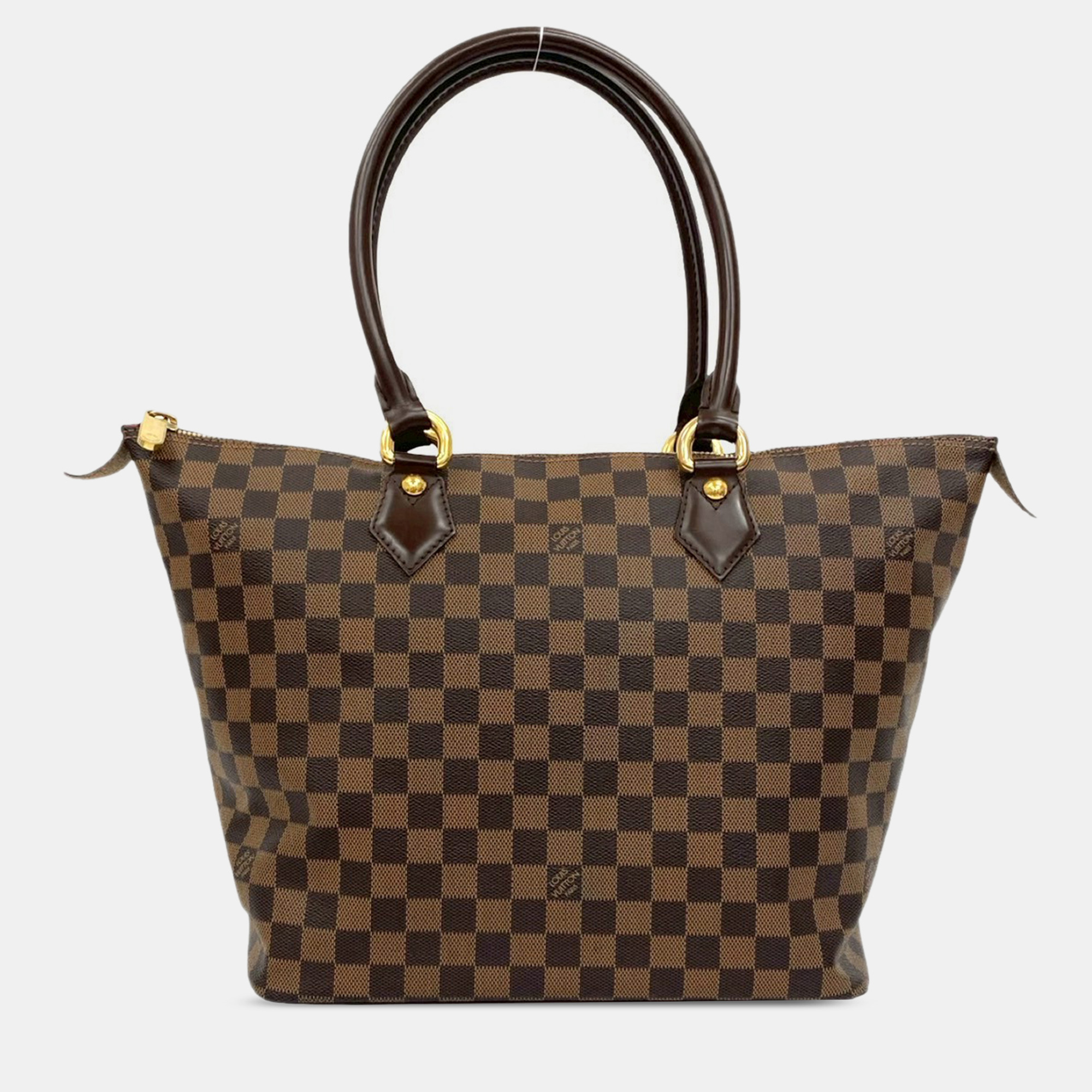 

Louis Vuitton Brown Damier Ebene Saleya MM