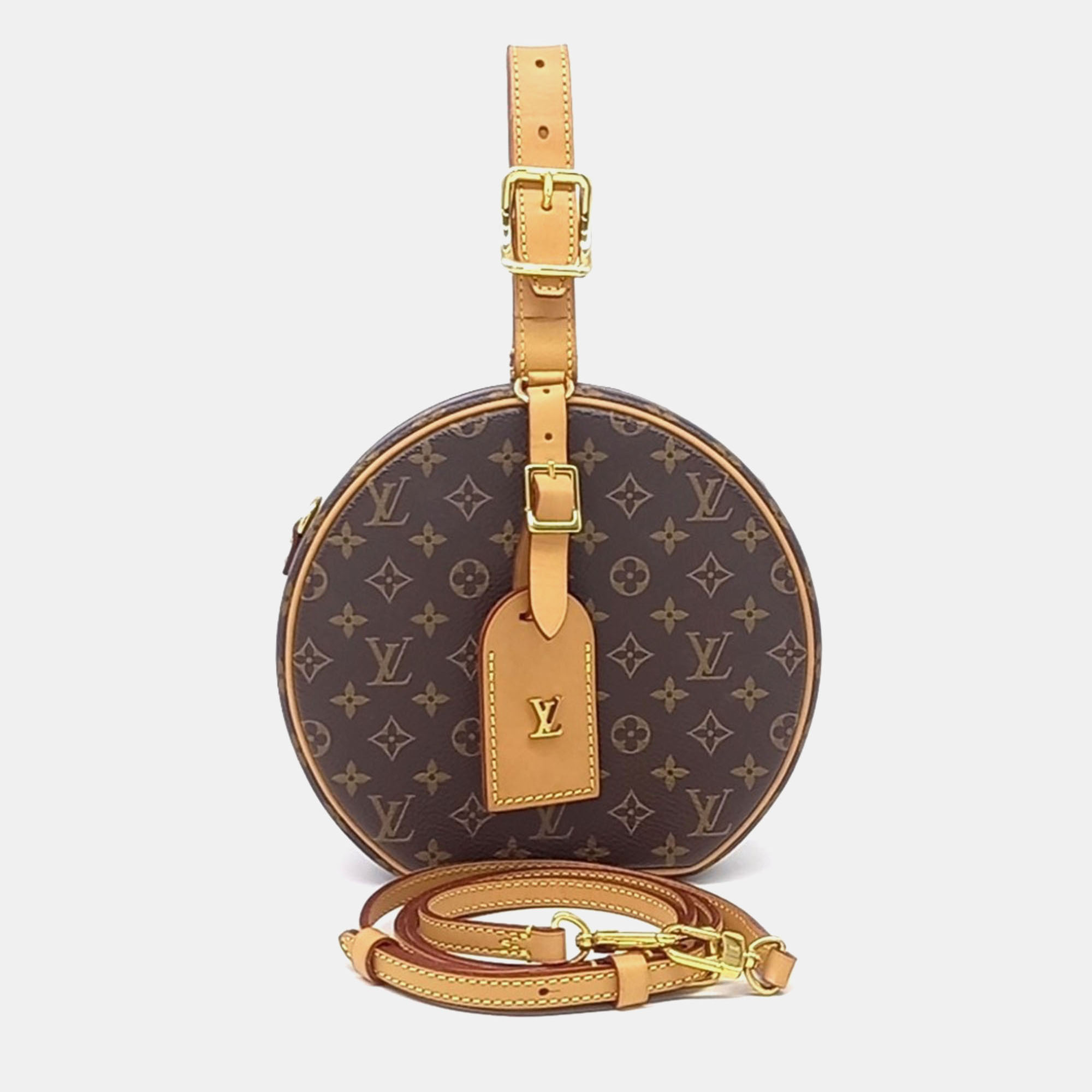 

Louis Vuitton Brown PVC Petite Boite Chapeau