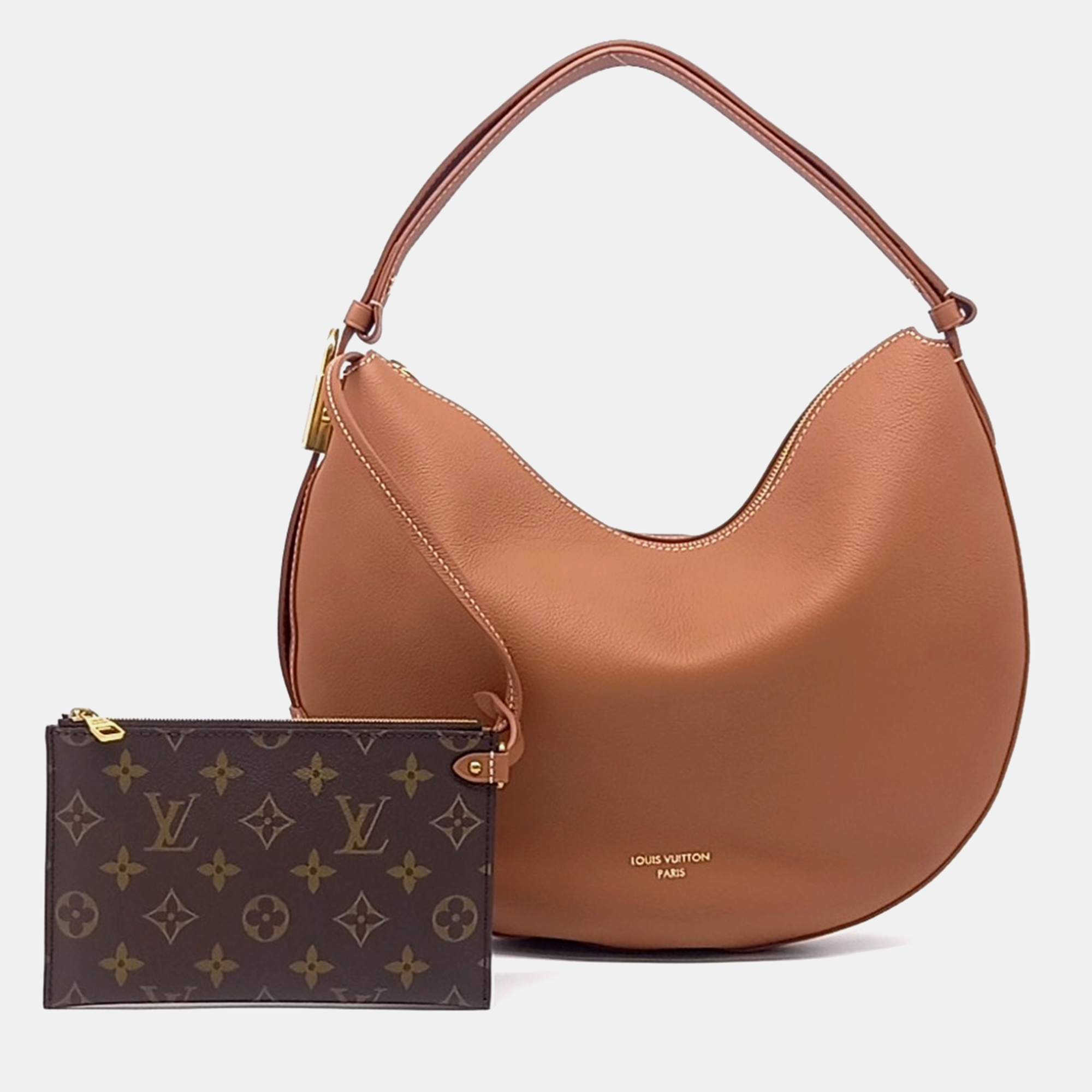 

Louis Vuitton Brown Calf Leather Low Key Cookie MM