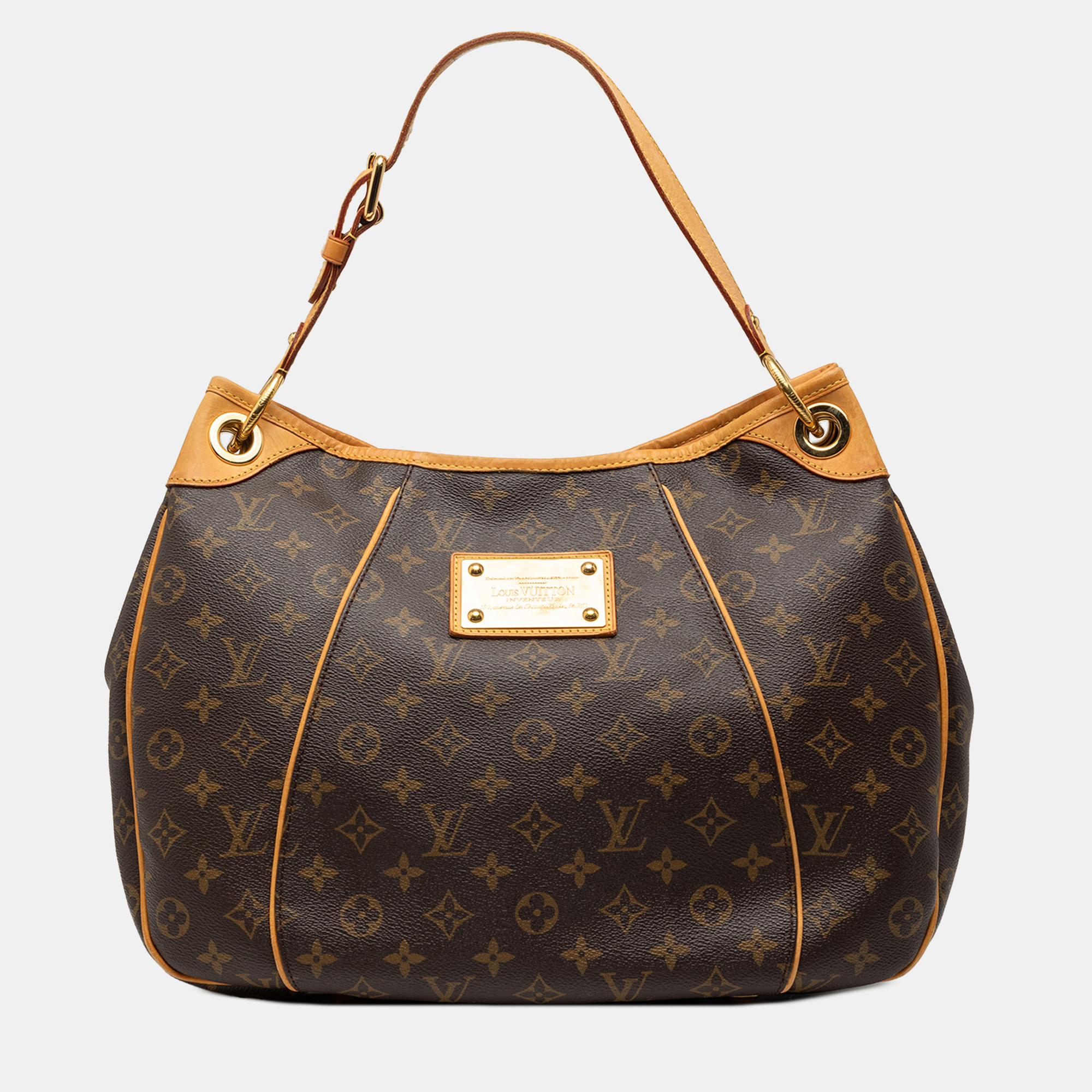 

Louis Vuitton Brown Monogram Galliera PM